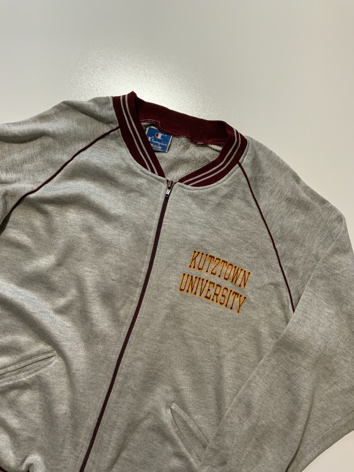 Vintage VTG Champion Kutztown University Golden Bears Track Jacket Size US L / EU 52-54 / 3 - 4 Thumbnail