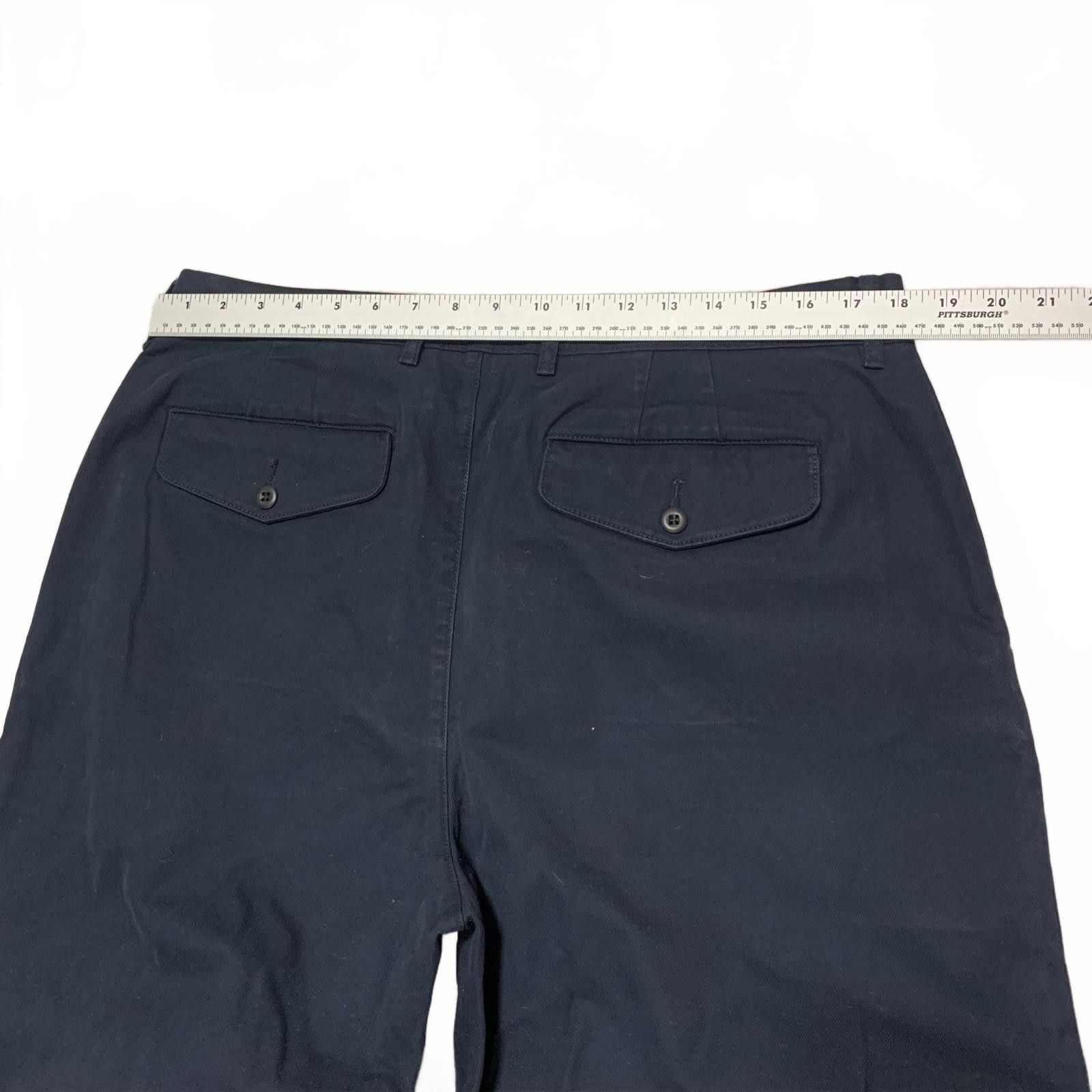 J.Crew J.Crew Men's Classic Fit Chino Pants Navy Blue W33 L32 Size US 33 - 5 Thumbnail
