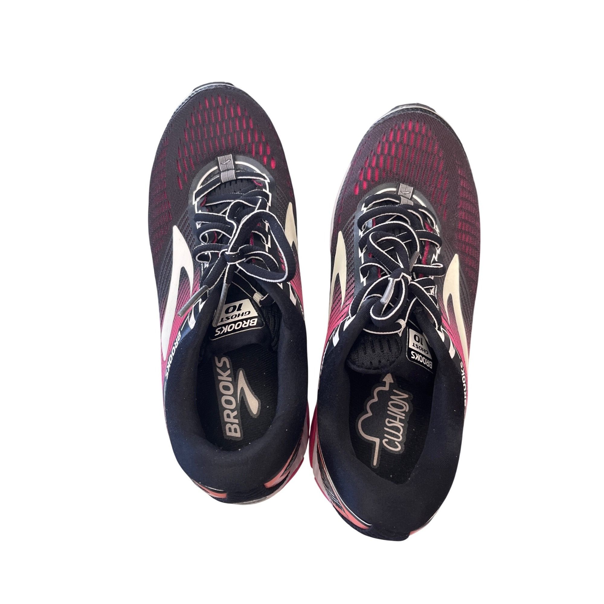 Brooks Brooks Ghost 10 womans red black running sneakers shoes sz 9 Size US 9.5 / IT 39.5 - 12 Thumbnail