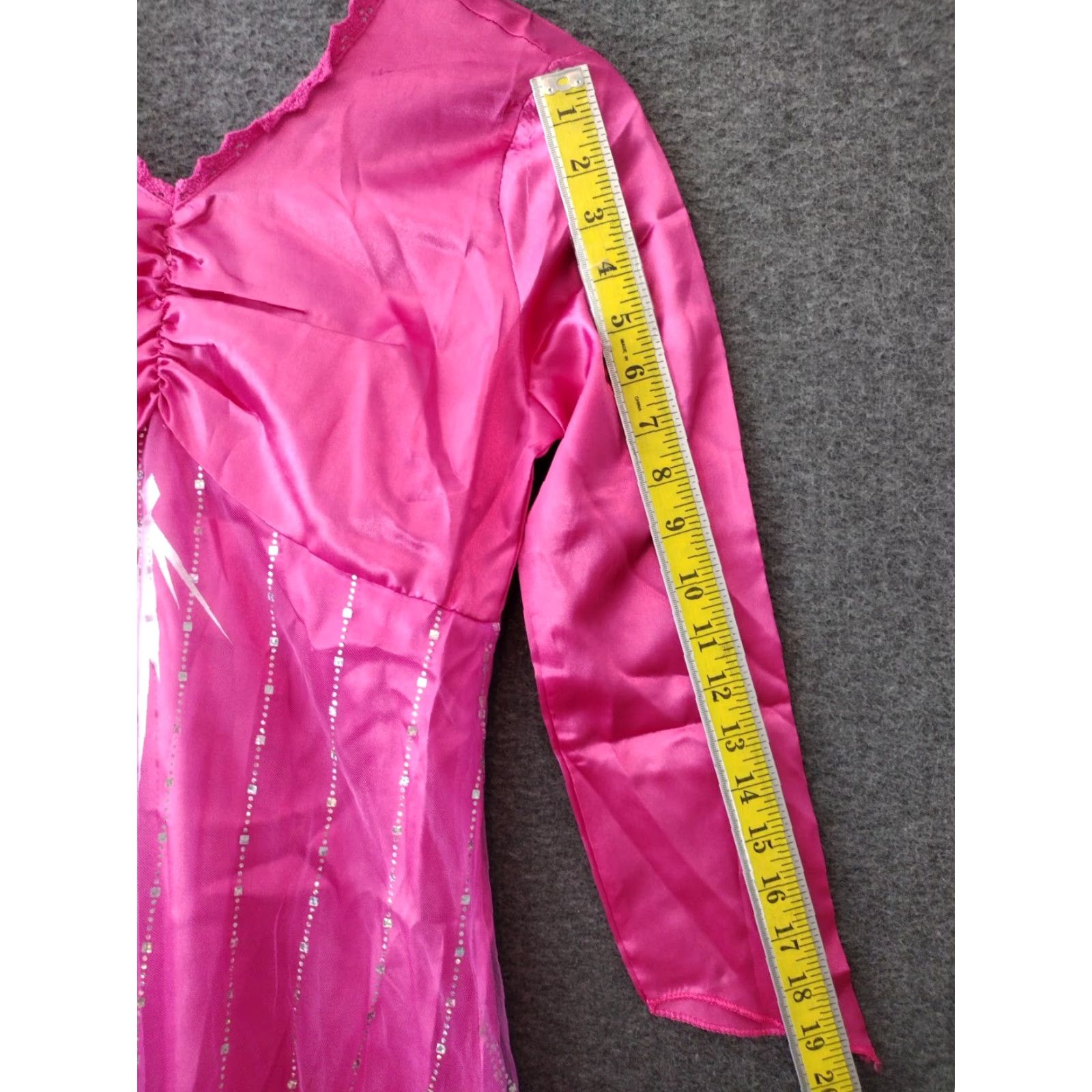 Vintage Fashion Princess Dress Up Girls S Small Pink Satin Rhinestones Costume Satine Dress Up Princess Girls S Pink Satin Rhinestones Costume Size ONE SIZE - 6 Thumbnail