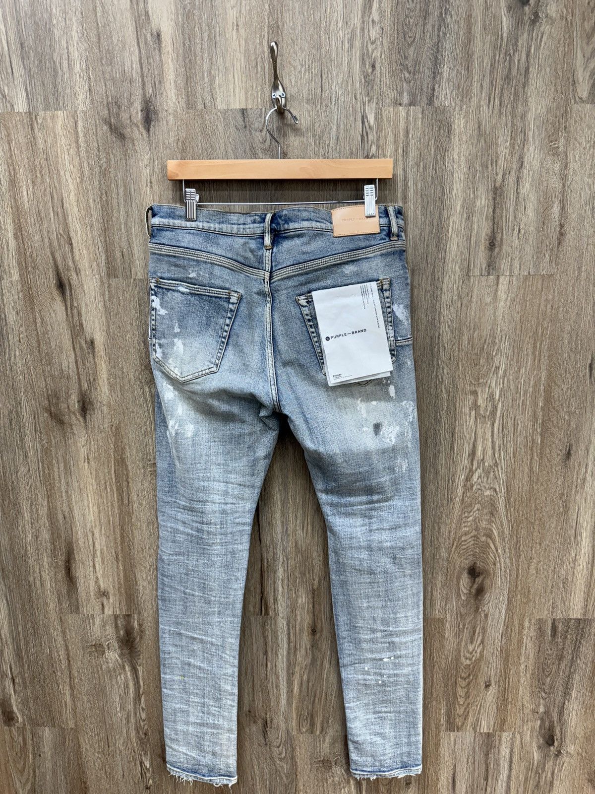 Purple Purple Denim Jeans Size US 32 / EU 48 - 6 Thumbnail