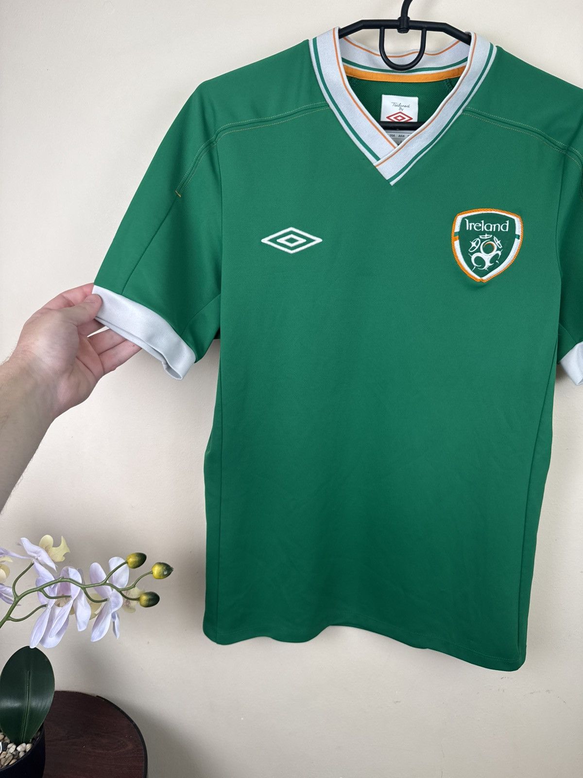 Umbro Umbro Ireland 2020 2021 Soccer Football Jersey Sz M Green Size US M / EU 48-50 / 2 - 11 Thumbnail