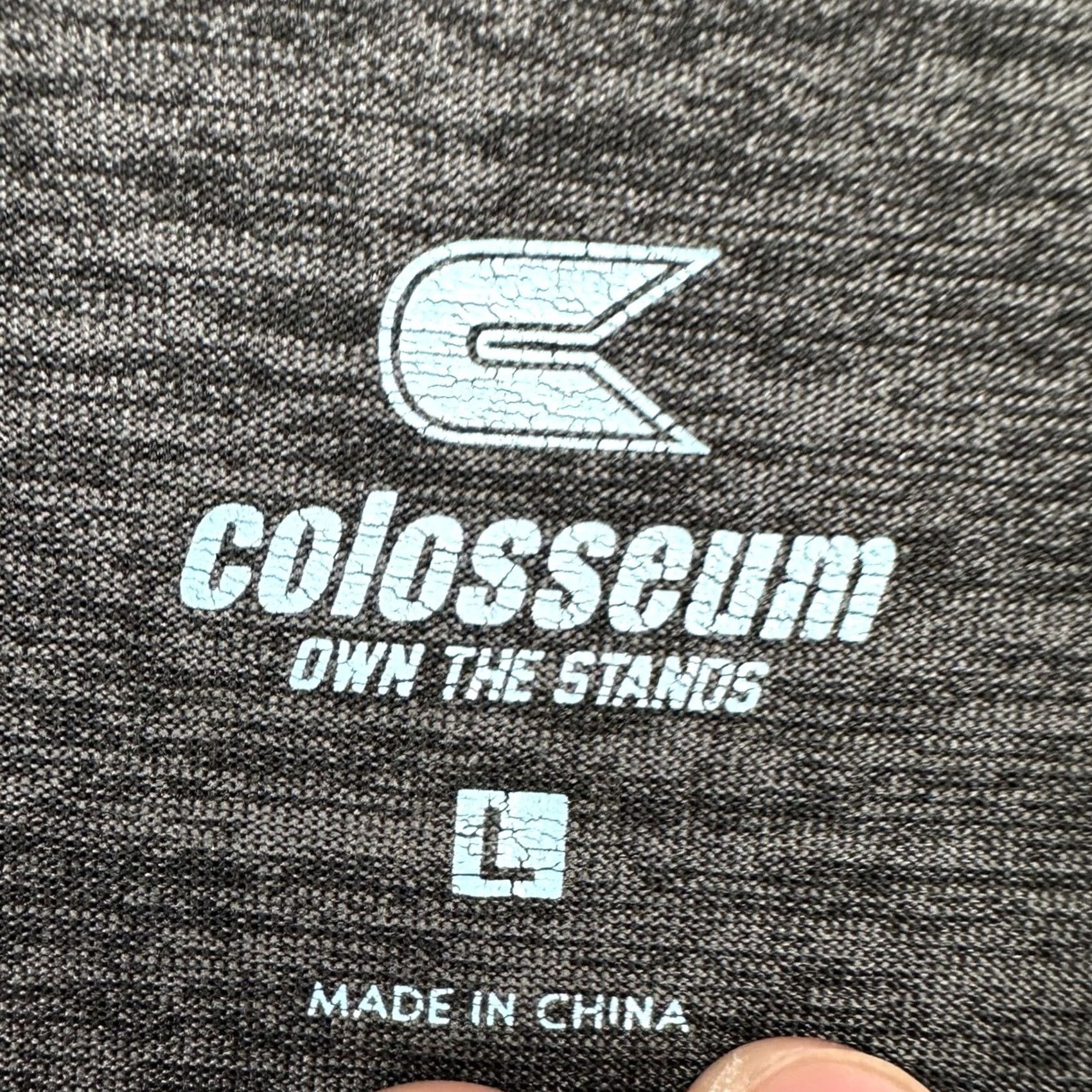 Vintage Colosseum Shirt Mens L Black Wichita State Shockers Men Pullover Quarter Zip Logo Size US L / EU 52-54 / 3 - 4 Thumbnail