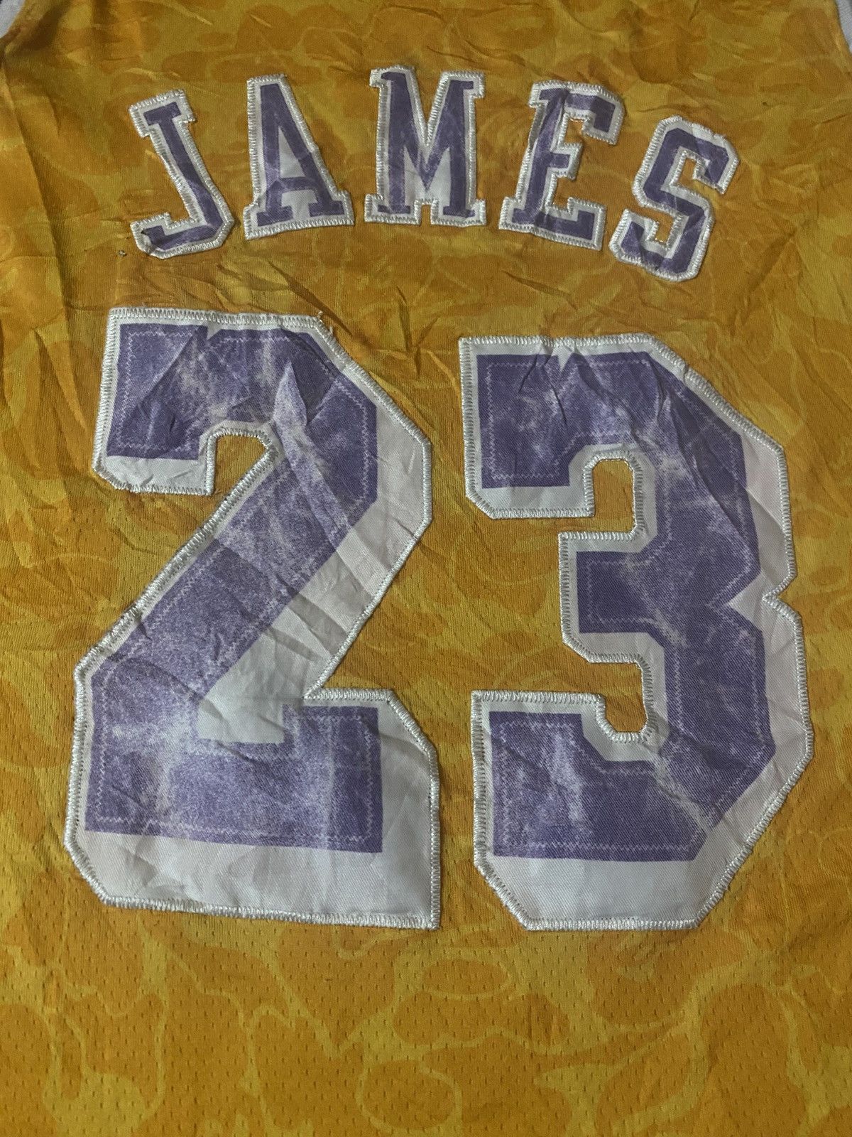 Bape × Mitchell & Ness Bape X Mitchell & Ness Limited Edition Lakers Lebron James Size US M / EU 48-50 / 2 - 4 Thumbnail