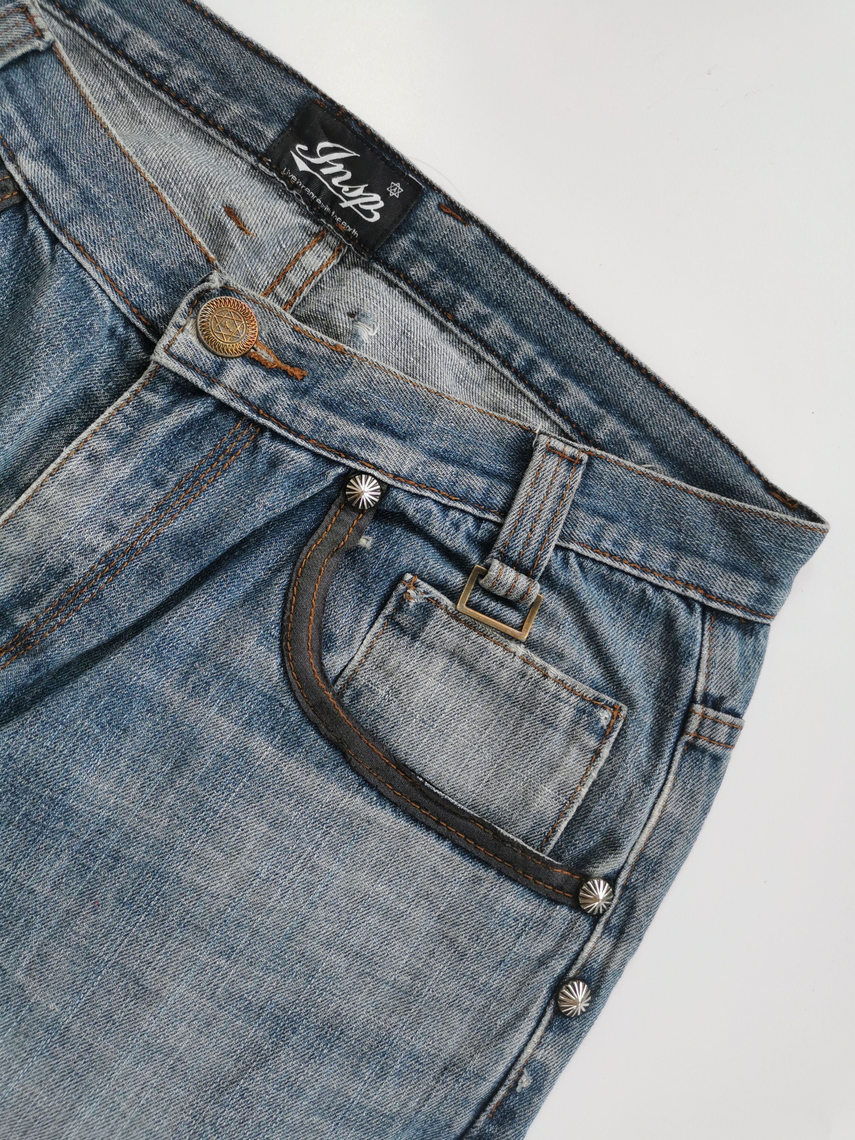 Japanese Brand Inspiration Jeans Size US 32 / EU 48 - 9 Thumbnail