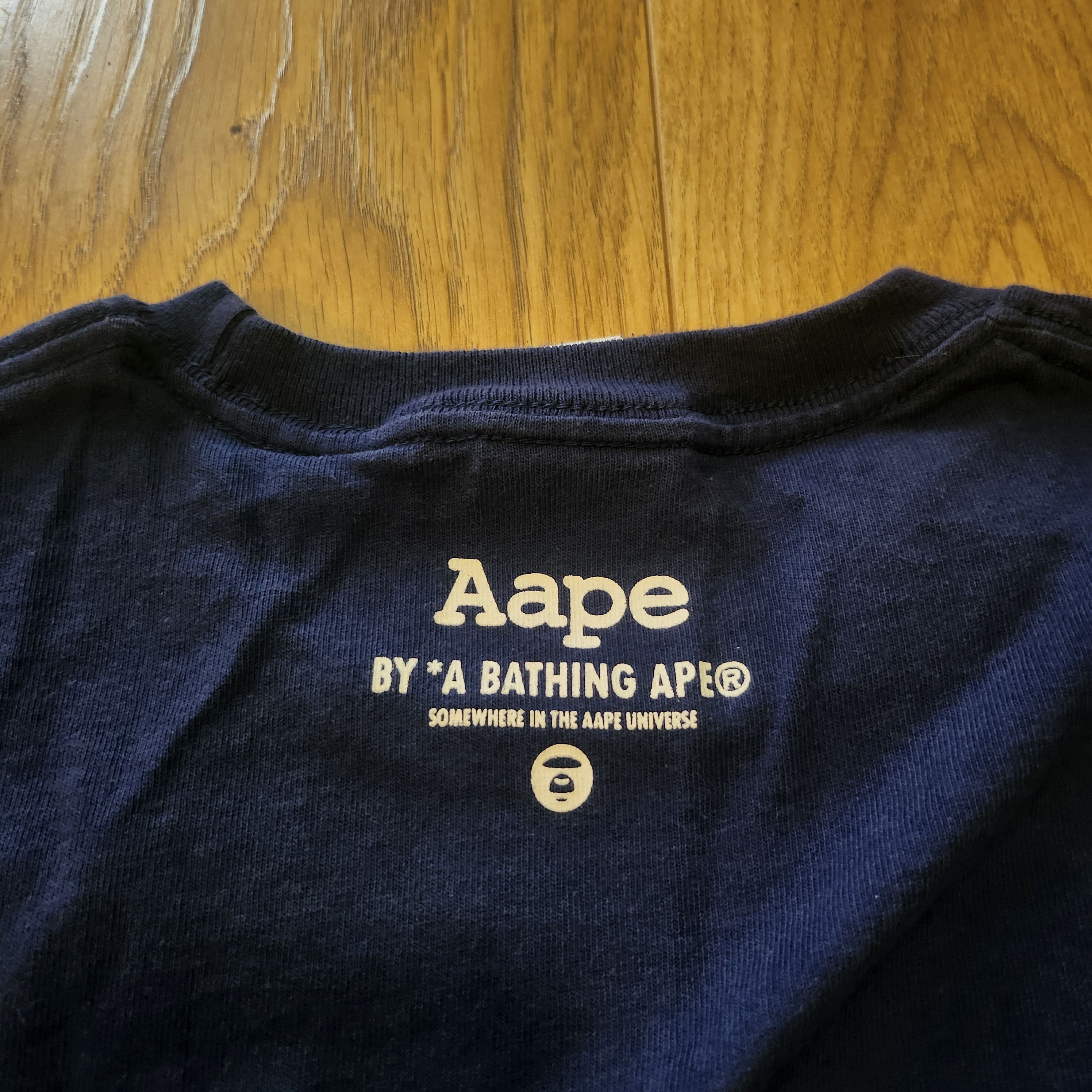 Aape AApe Now tee Size US M / EU 48-50 / 2 - 6 Thumbnail
