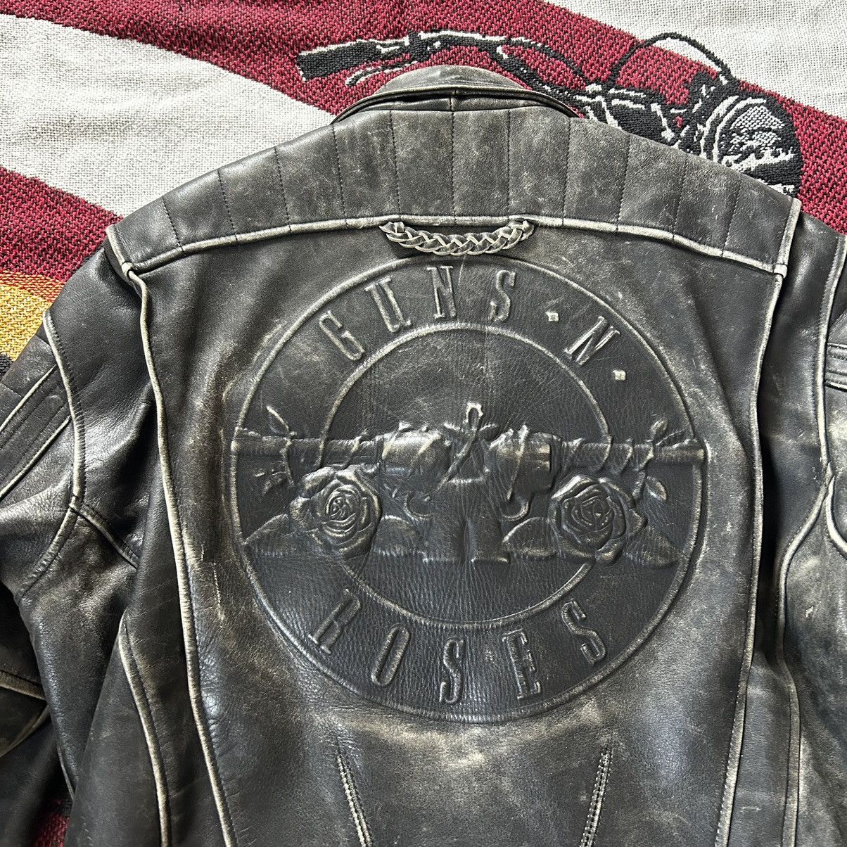 Brockum × Guns N' Roses × Vintage Guns N’ Roses 1994 heavy ramones leather jacket brockum Size US L / EU 52-54 / 3 - 9 Thumbnail