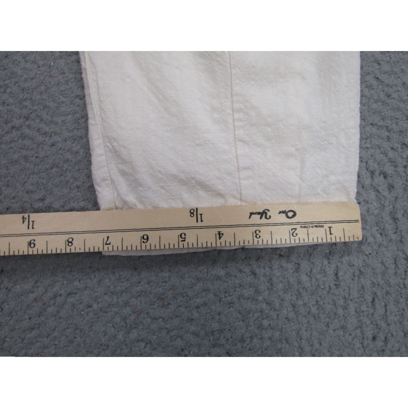 Urban Outfitters VINTAGE Urban Outfitters Pants Womens XS Ivory Cream Linen Coastal Beach Clean Resort Size 26" / US 2 / IT 38 - 5 Thumbnail
