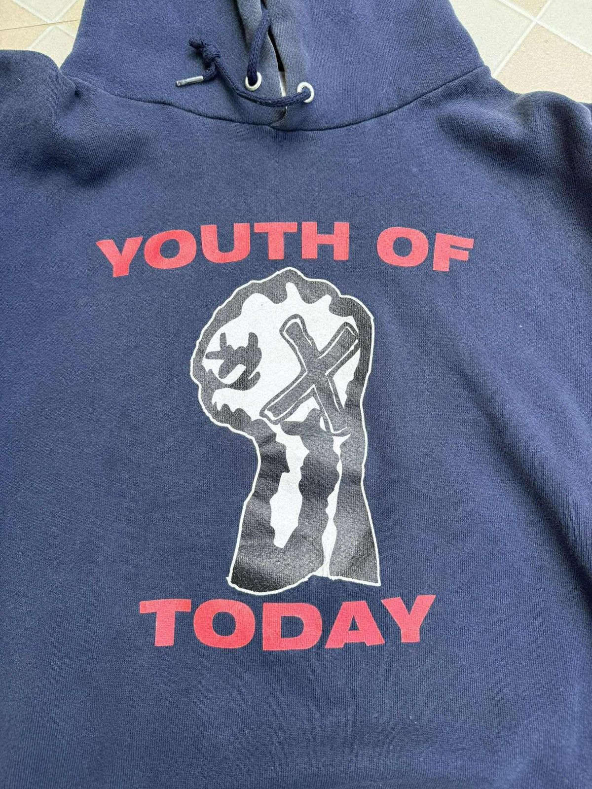 Band Tees 90’s Youth Of Today Positive Outlook Hoodied Size US XL / EU 56 / 4 - 3 Thumbnail