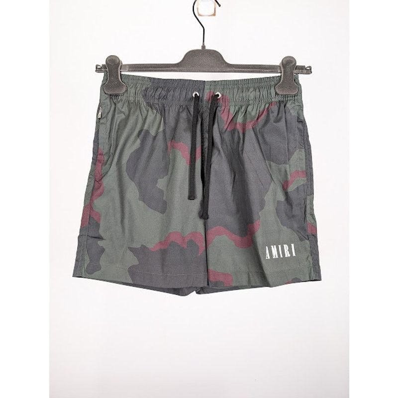 Amiri o1rshd1 Q:2 / Camo SwimTrunk in Military Green Size US 30 / EU 46 - 1 Thumbnail
