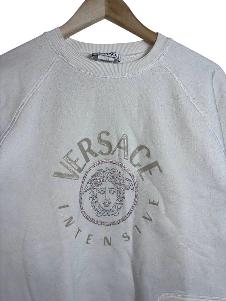 Versace Vintage Versace Medusa Logo Sweatshirt Size US M / EU 48-50 / 2 - 2 Thumbnail