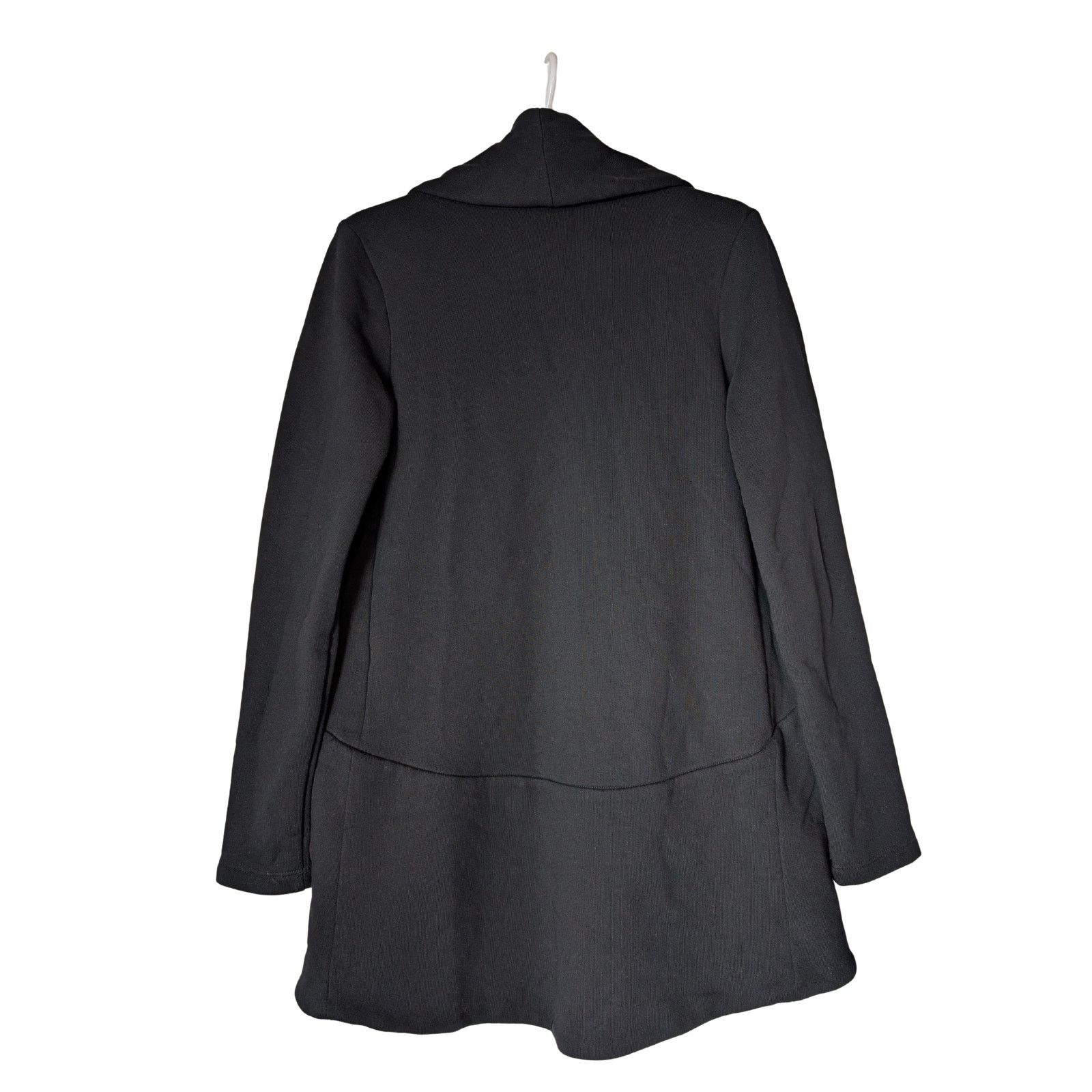James Perse James Perse French Terry Open Front Cardigan Black Women’s Size XS / US 0-2 / IT 36-38 - 2 Thumbnail