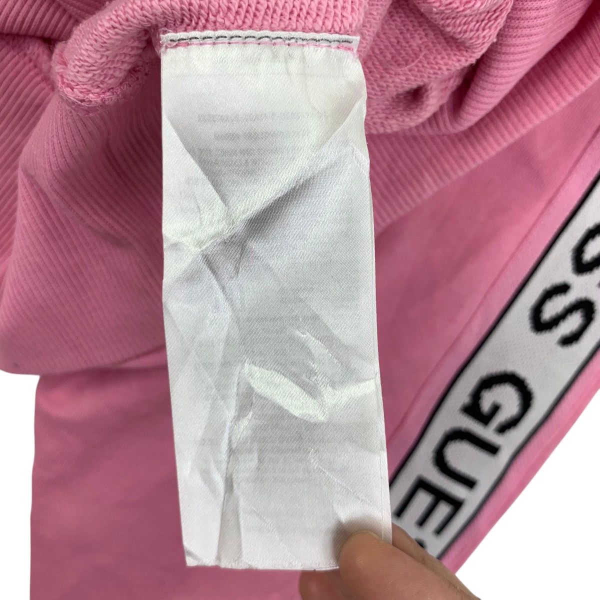 Guess GUESS 1981 Side Tape Pink Crop Top Size S / US 4 / IT 40 - 16 Thumbnail