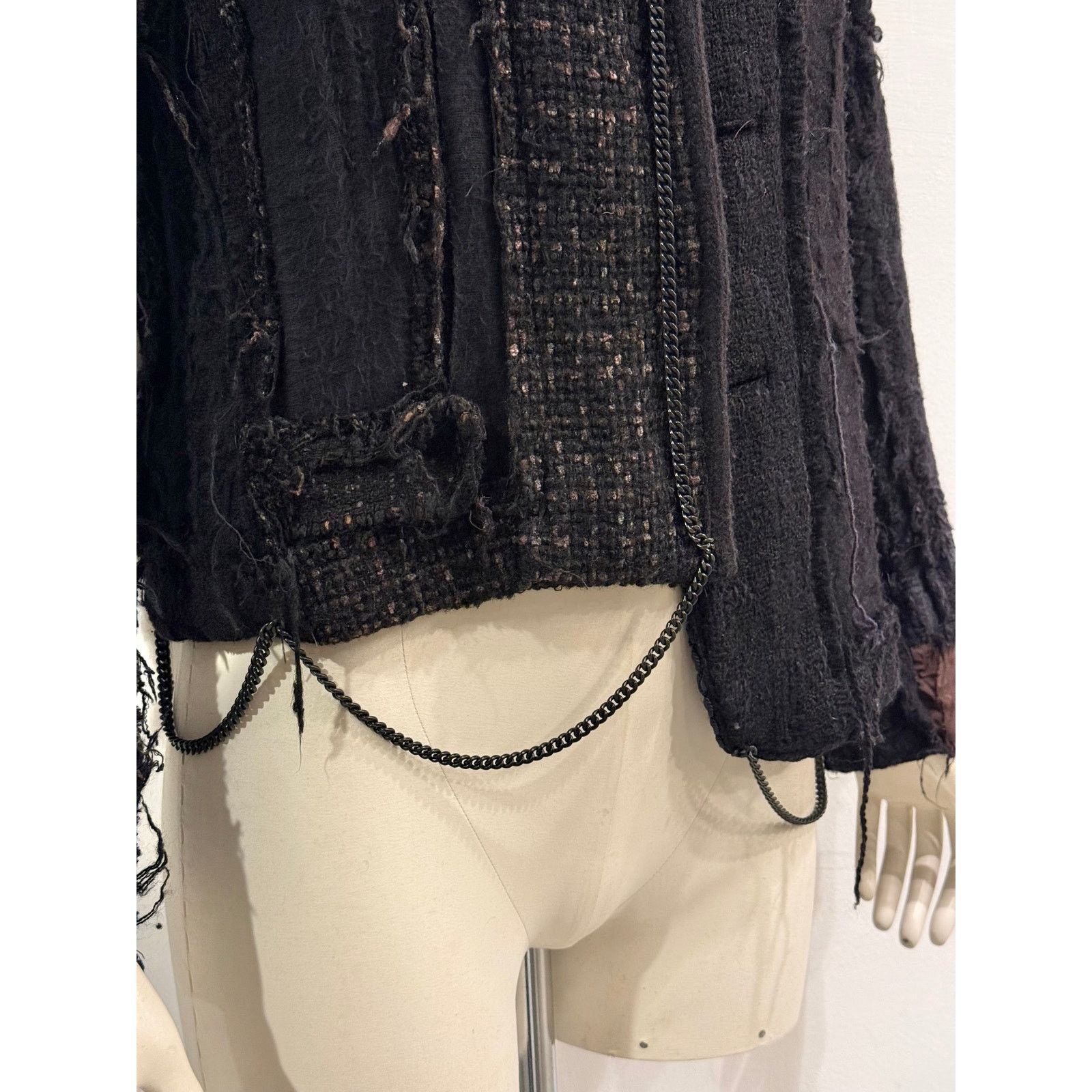 Maison Margiela A/W2004 MAISON MARGIELA artisanal reconstructed chain jacket Size S / US 4 / IT 40 - 8 Thumbnail