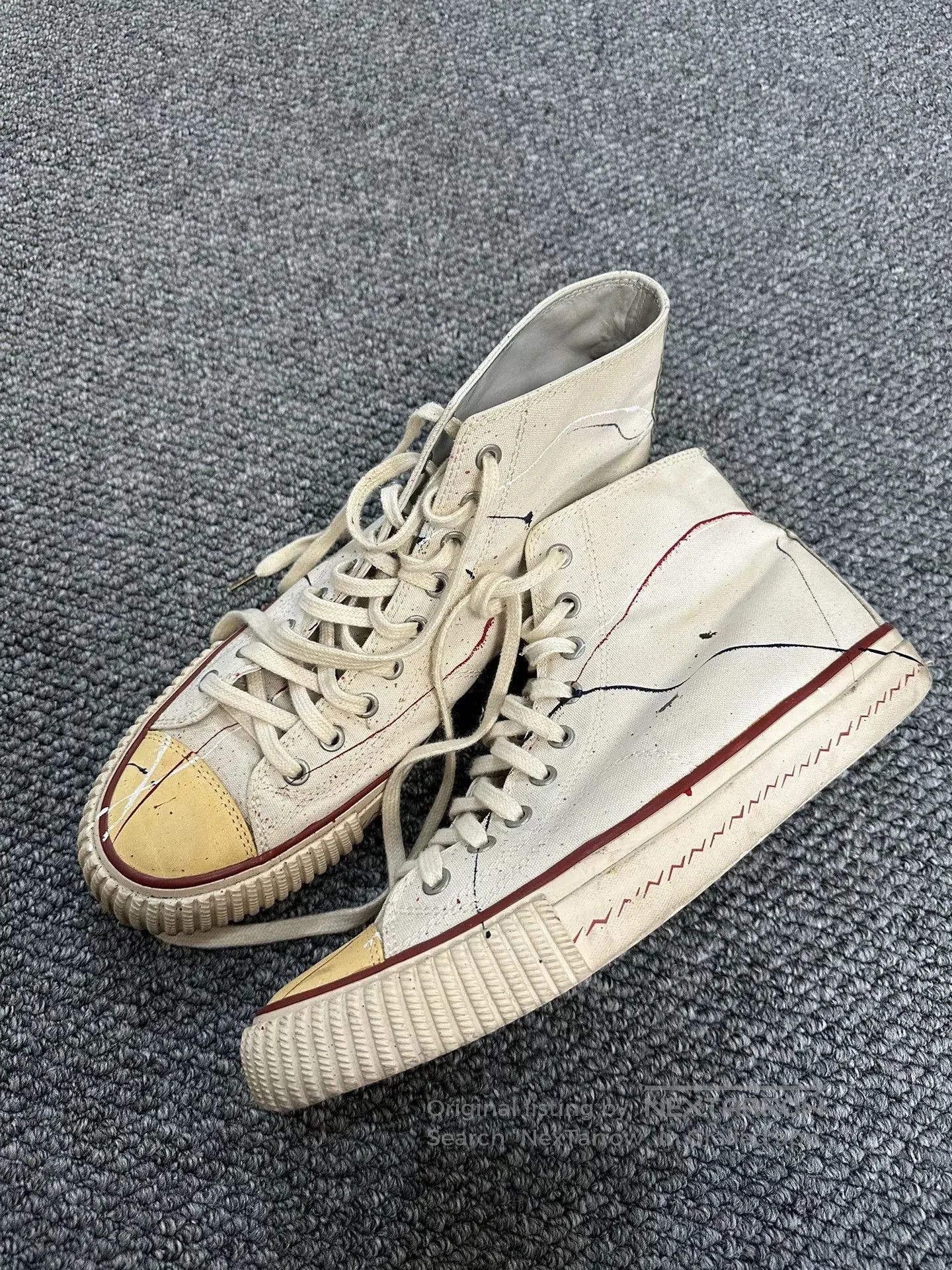 visvim skagway sneakers in mixed colors.