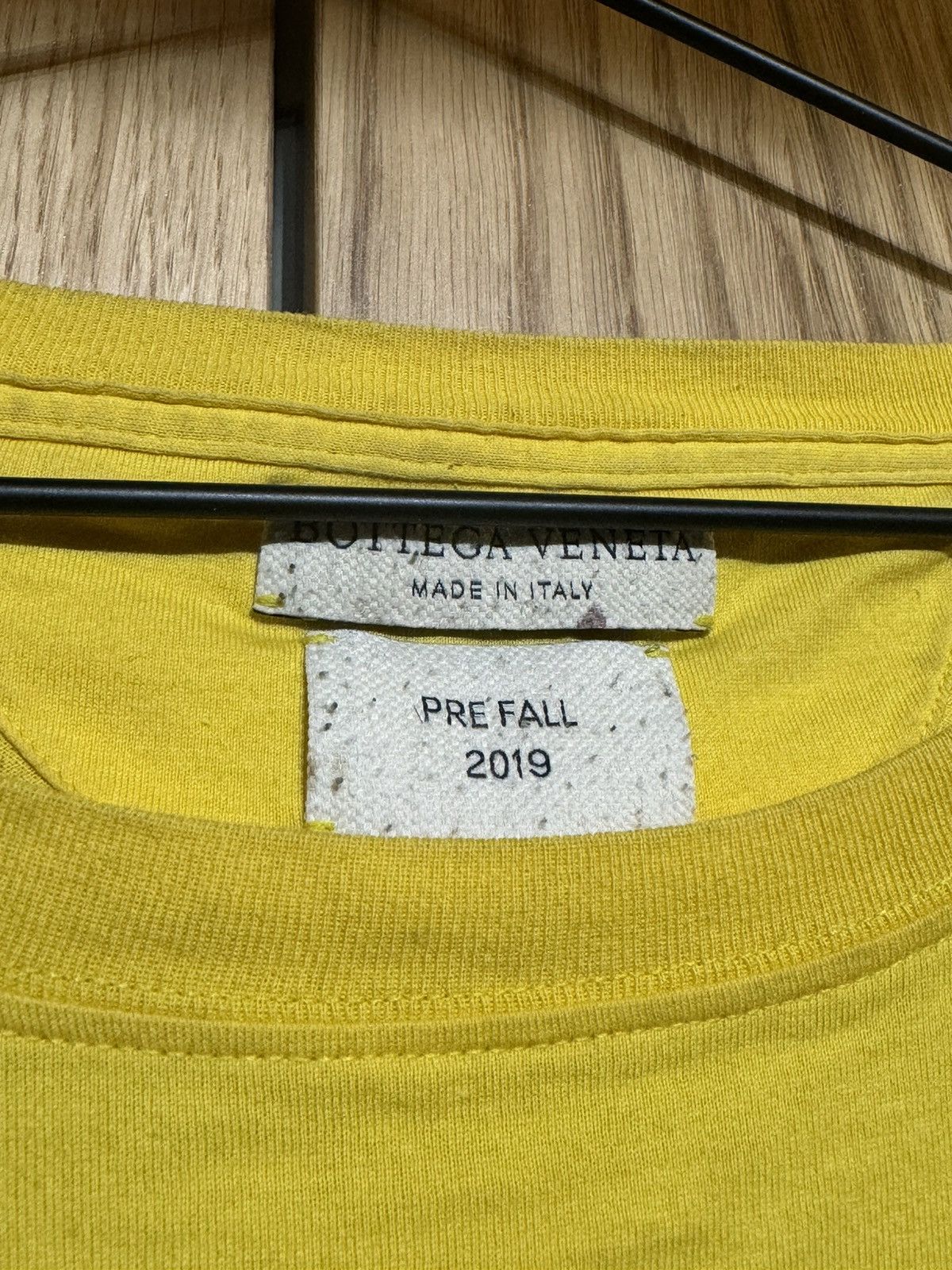 Bottega Veneta AW19 SOLID YELLOW XXL TEE DANIEL LEE CREWNECK 58 Size US XXL / EU 58 / 5 - 3 Thumbnail
