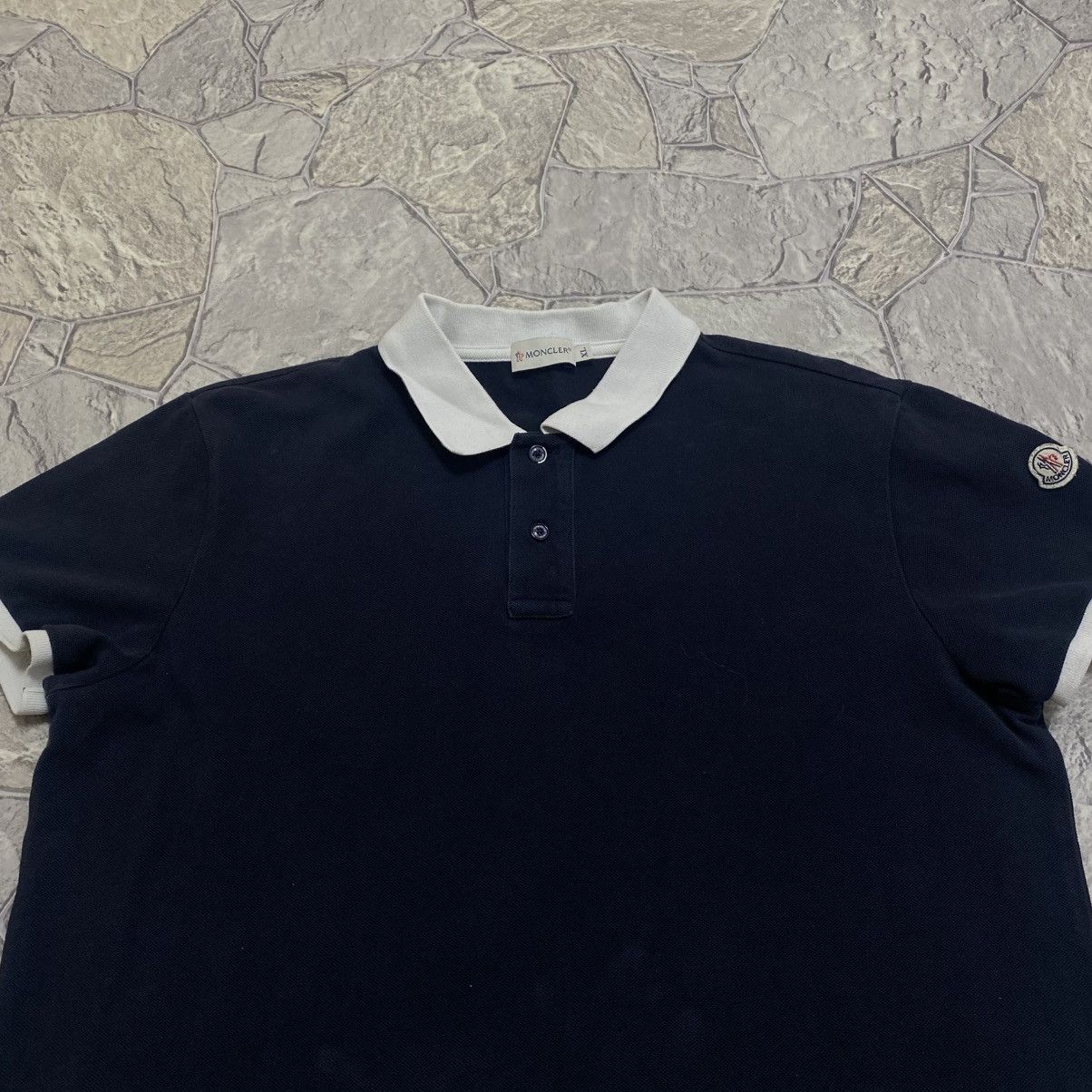 Moncler Moncler Polo T-Shirt Size US XL / EU 56 / 4 - 4 Thumbnail