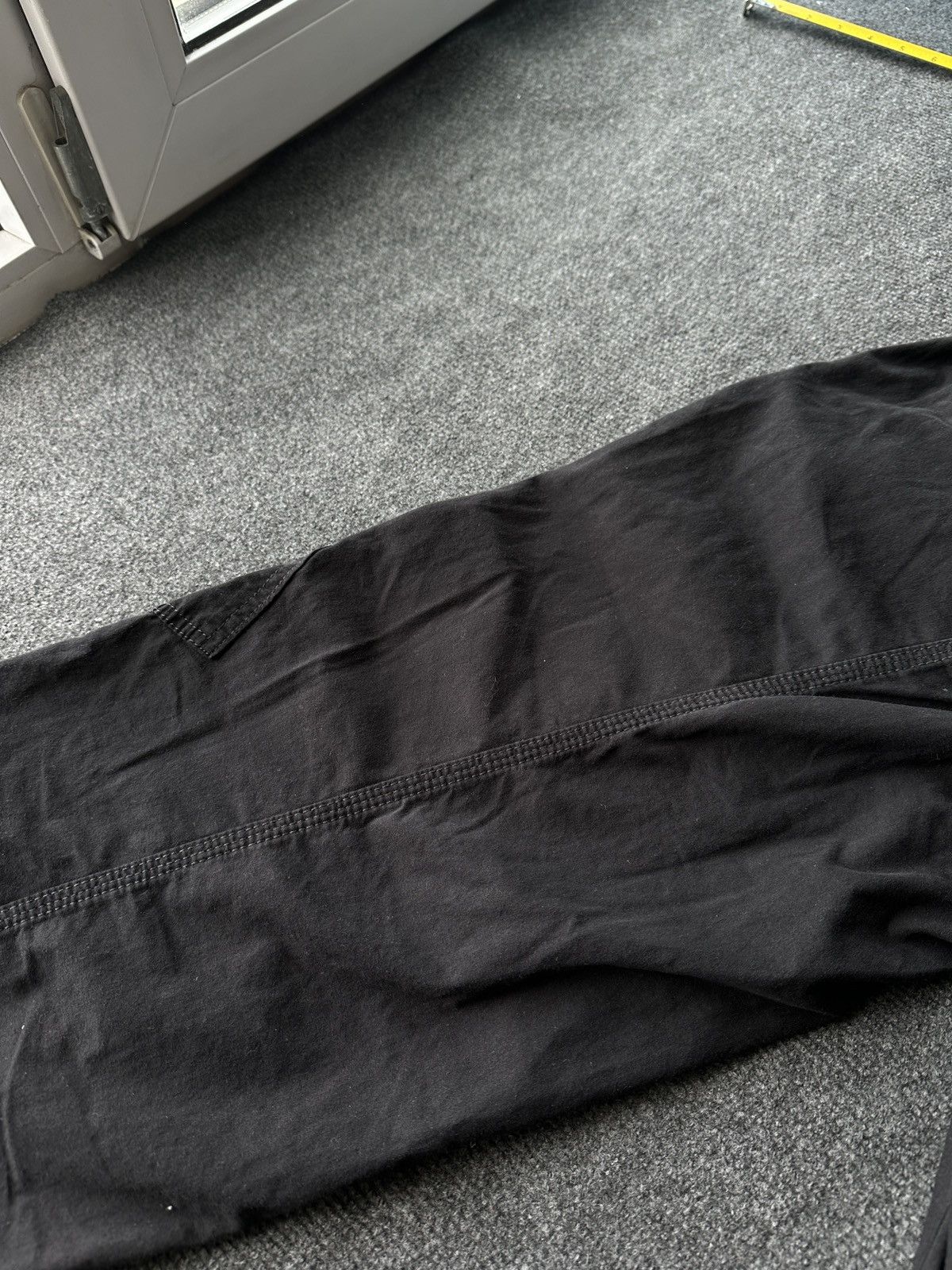 Other 🚨 RARE BLACK CARGO MULTIPOCKET WOMEN PANTS Size 28" / US 6 / IT 42 - 16 Thumbnail