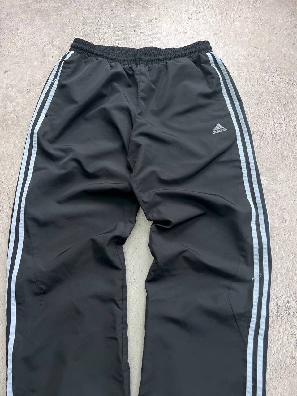 Adidas × Vintage Adidas Vintage Drill Y2K Adidas Drill Track Pants Nylon 90s Size US 32 / EU 48 - 5 Thumbnail