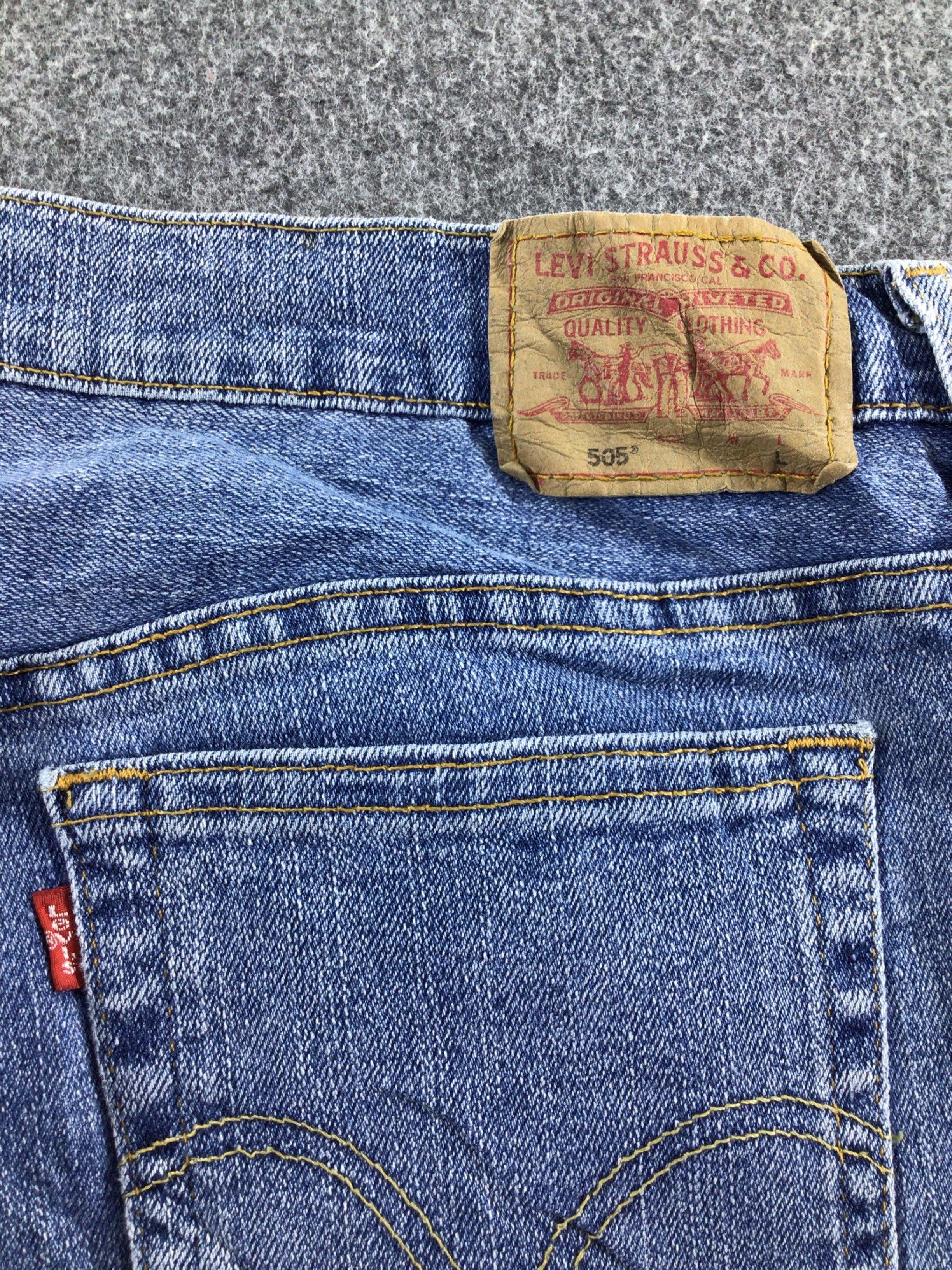 Levi's Vintage Levis 505 Jeans-J637 Size US 36 / EU 52 - 5 Thumbnail