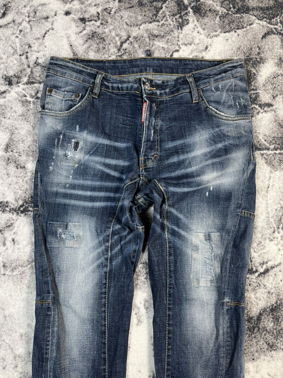 Dsquared2 Dsquared2 Tidy Biker Jeans Size 54 Fit 36 Size US 36 / EU 52 - 3 Thumbnail