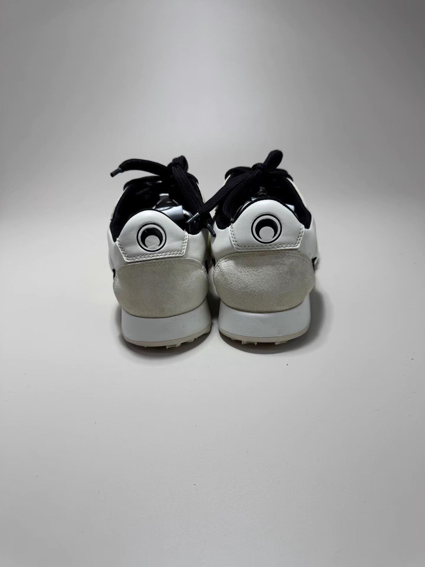 Marine Serre MARINE SERRE Black & White Moon Sneakers Size US 8 / EU 41 - 4 Thumbnail