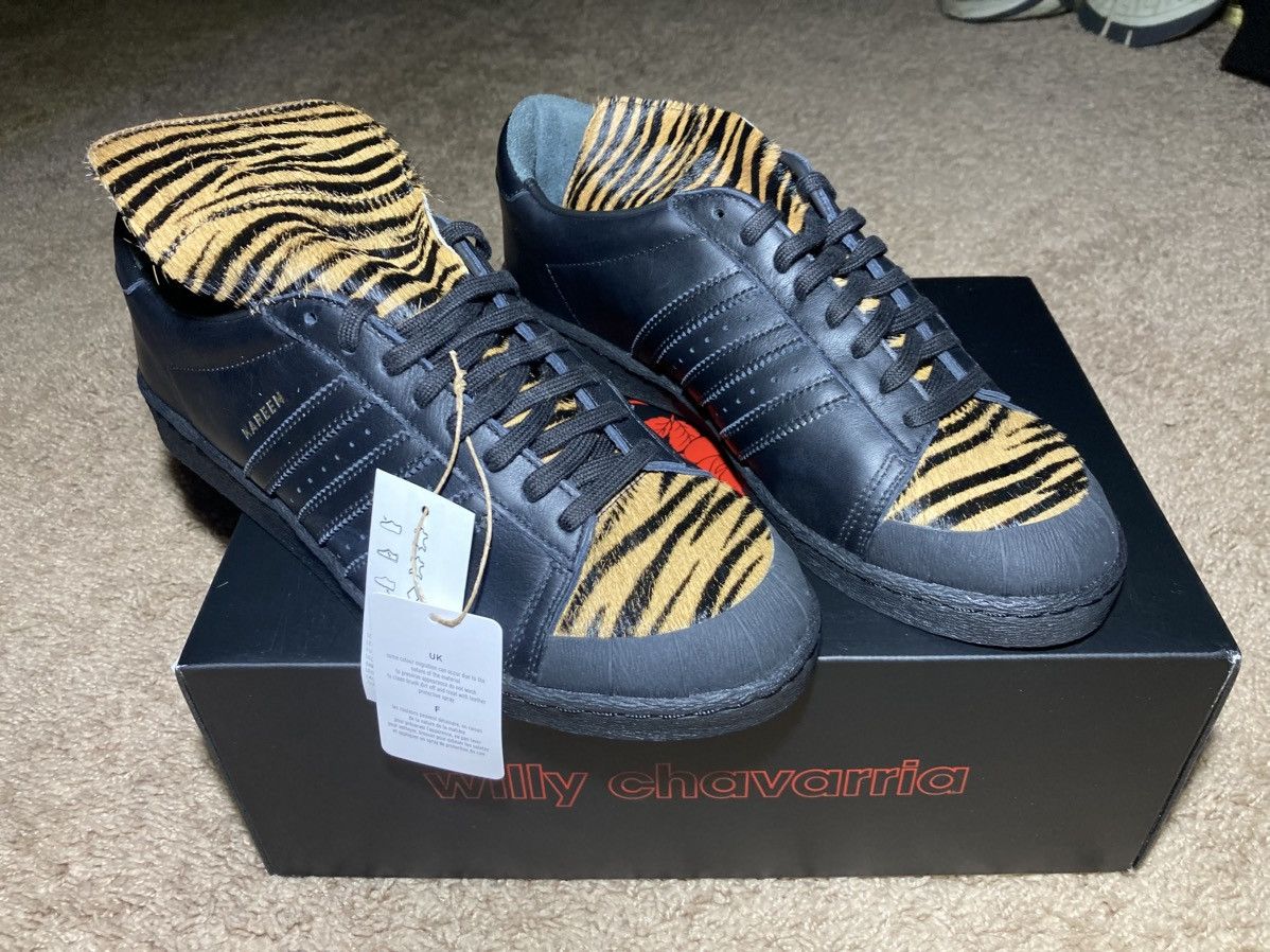 Adidas × Willy Chavarria New SS25 Willy Chavarria Adidas Jabbar Low Black Tiger 2025 Size US 10 / EU 43 - 1 Thumbnail