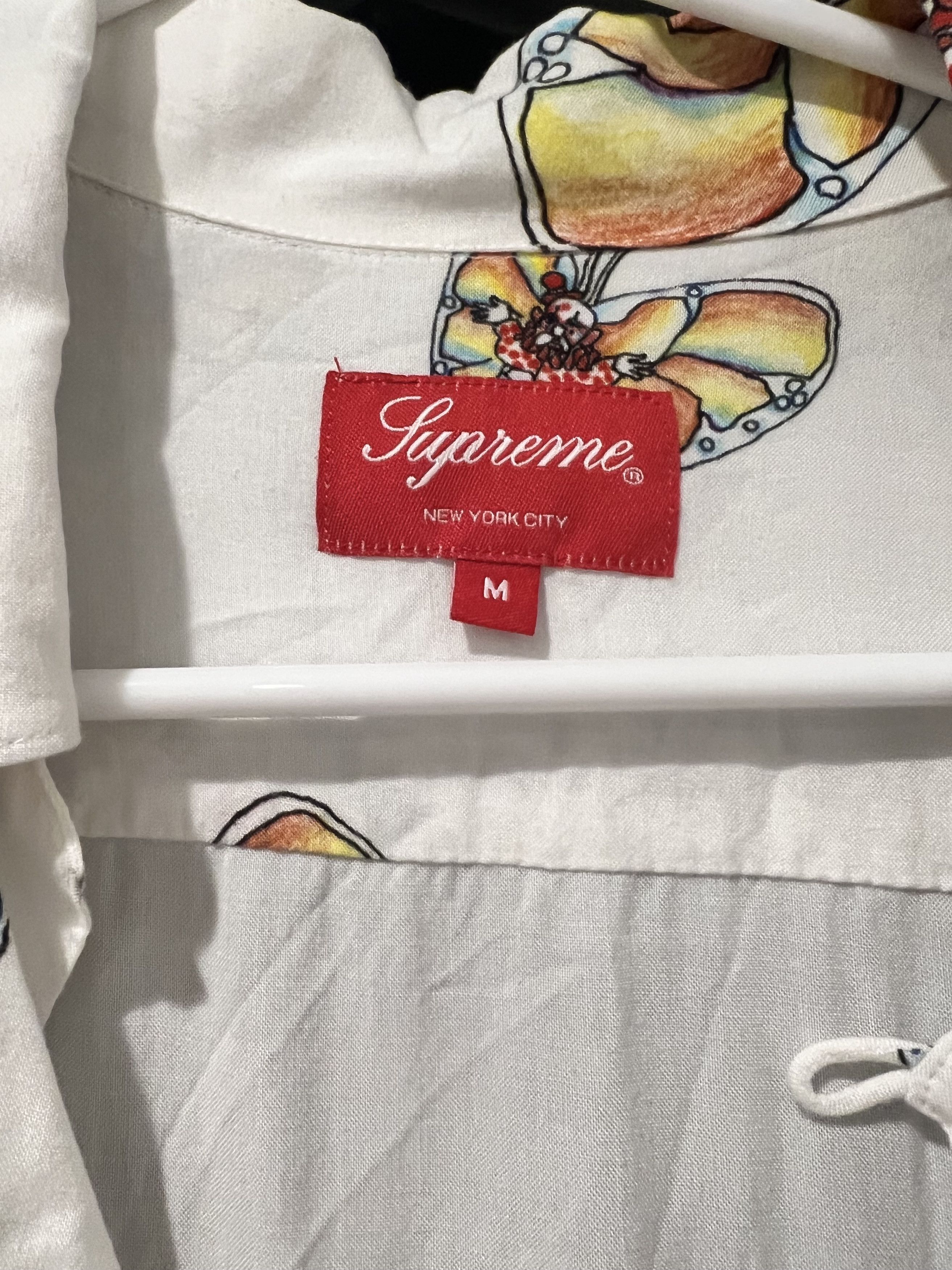Supreme Supreme Supream Mark Gonzales Butterfly Button Up Shirt Size US L / EU 52-54 / 3 - 3 Thumbnail