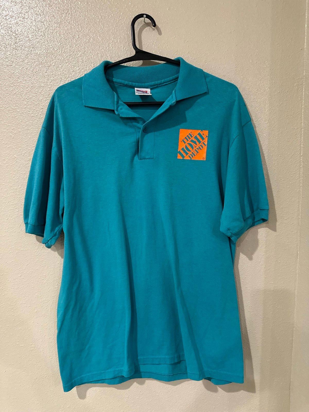 Anvil Vintage Home Depot polo Size US M / EU 48-50 / 2 - 2 Thumbnail