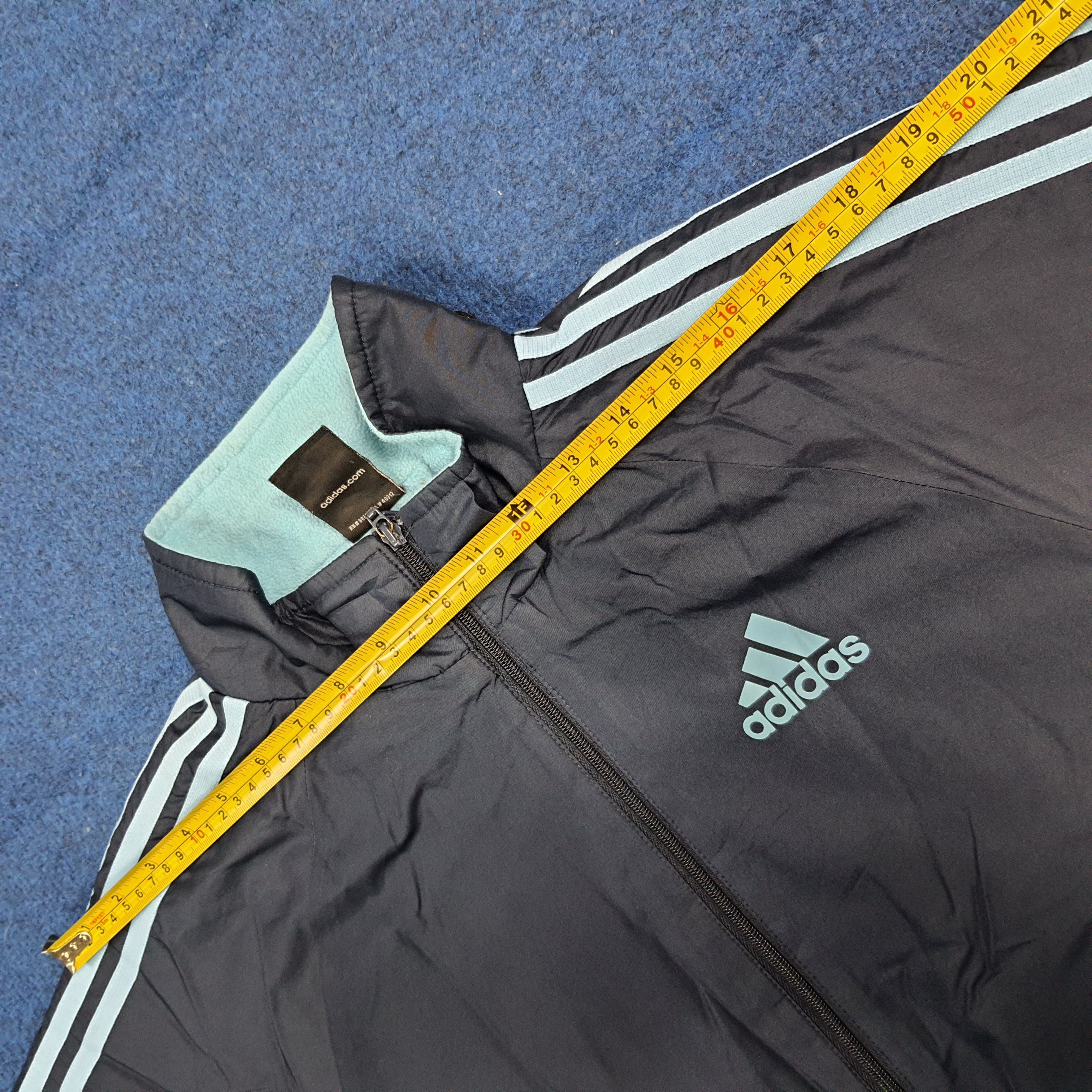 Adidas Vintage Adidas Stripes Custom Yohji Logo Jacket C281N12 Size US M / EU 48-50 / 2 - 13 Thumbnail