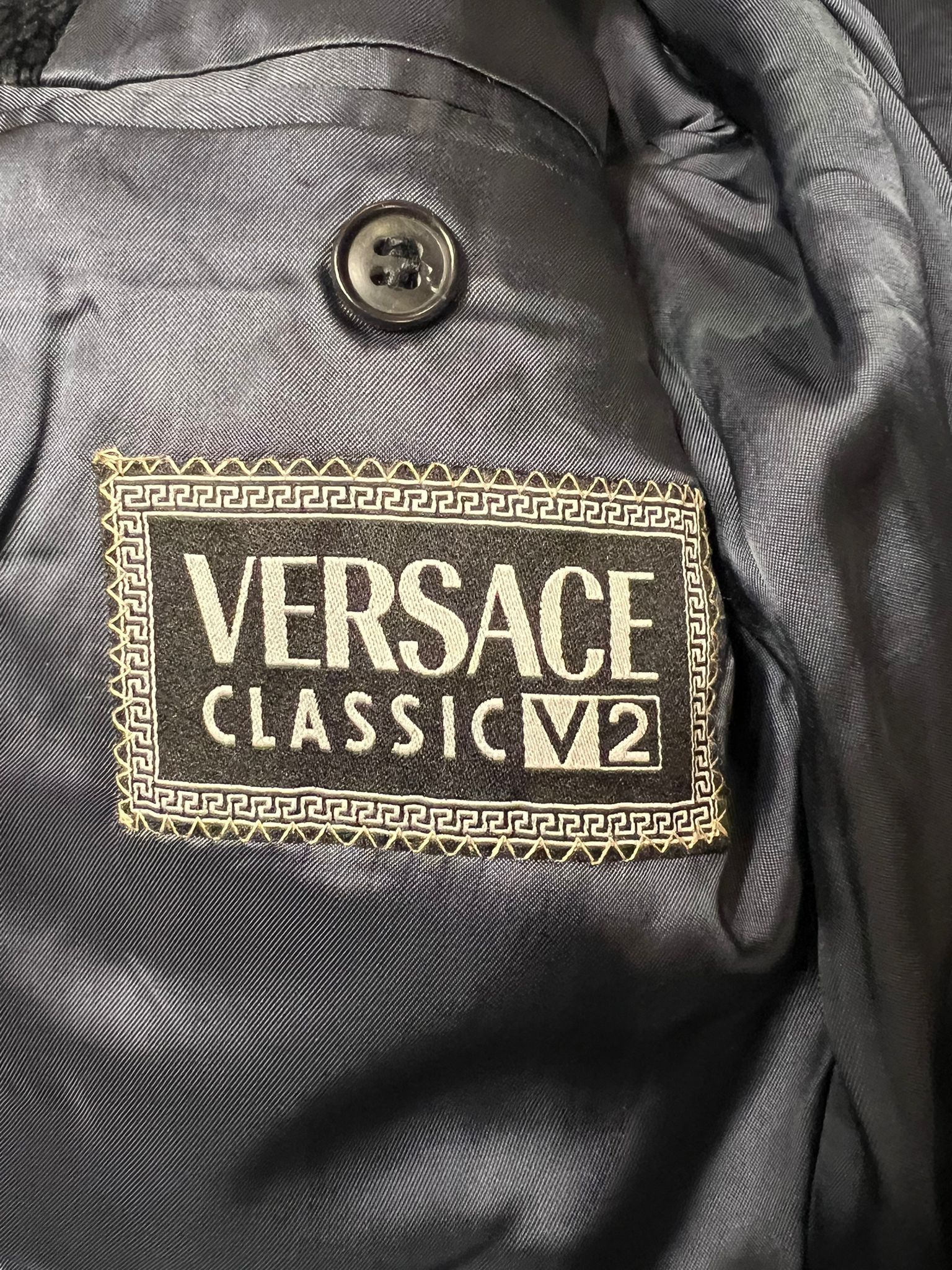 Versace Vintage V2 by VERSACE 1990s 4 button blazer Size 40R - 6 Thumbnail