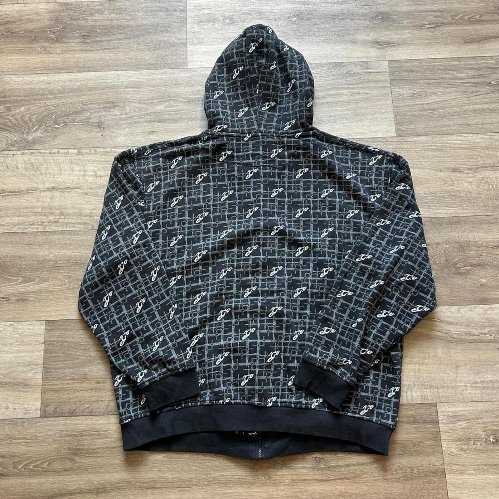 West Coast Choppers Vintage Y2k Orange County Choppers Aop Hoodie Sweatshirt XL Size US XL / EU 56 / 4 - 3 Thumbnail