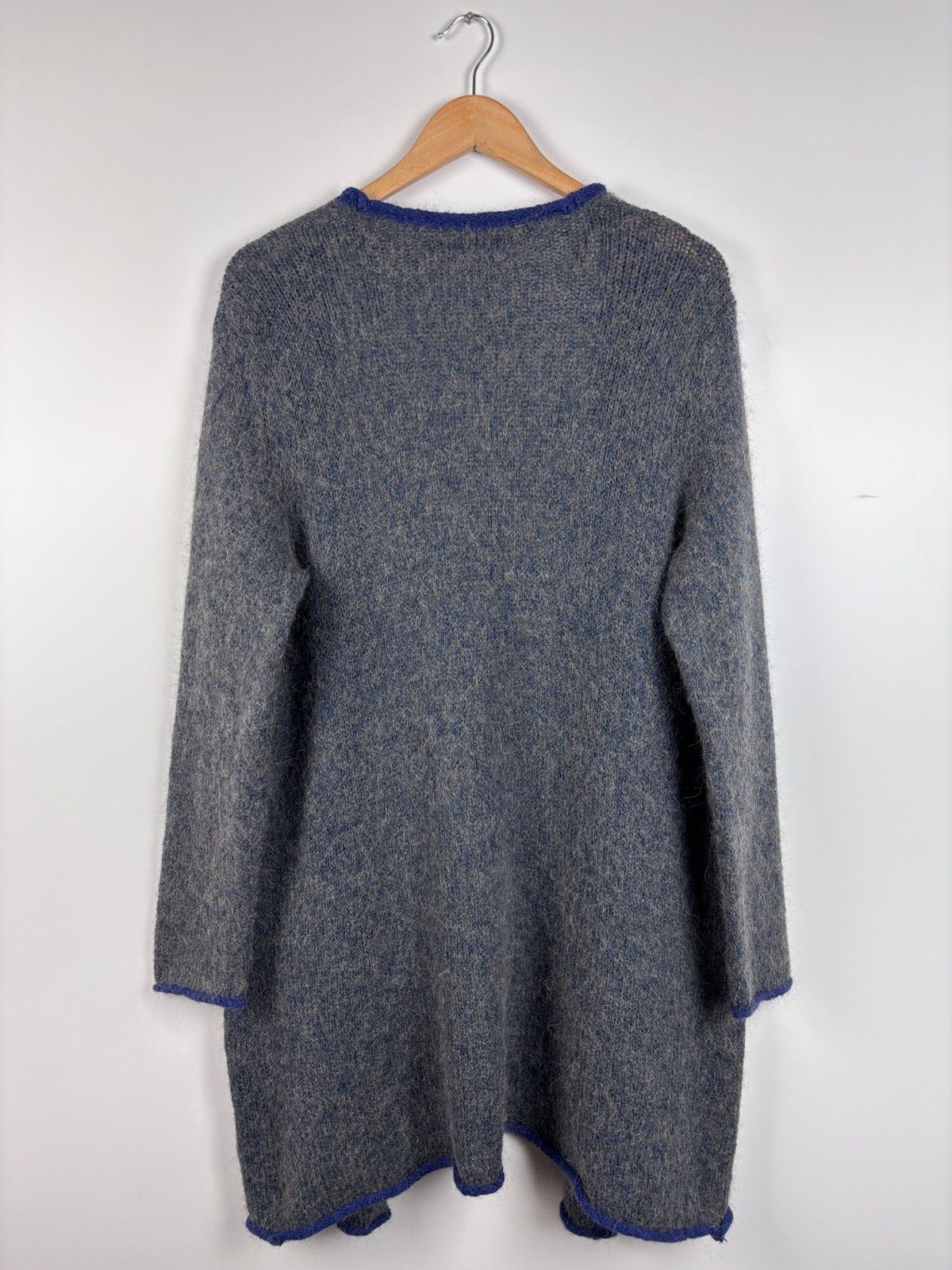 Gudrun Sjoden Gudrun Sjoden Long Sweater Open Cardigan Alpaca Wool L Size L / US 10 / IT 46 - 6 Thumbnail