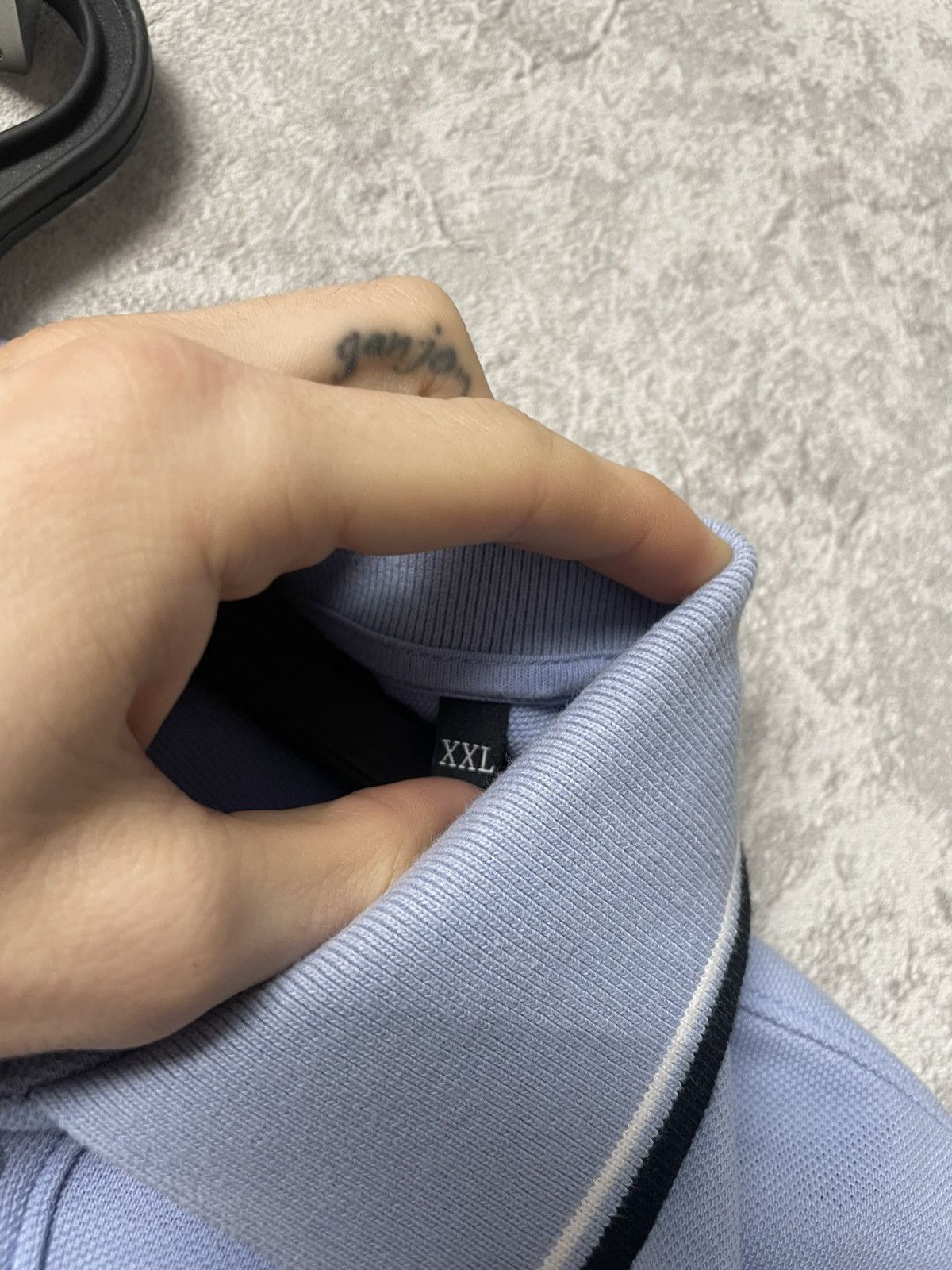 Diesel Diesel Blue Polo Shirt Y2K Size US XL / EU 56 / 4 - 10 Thumbnail