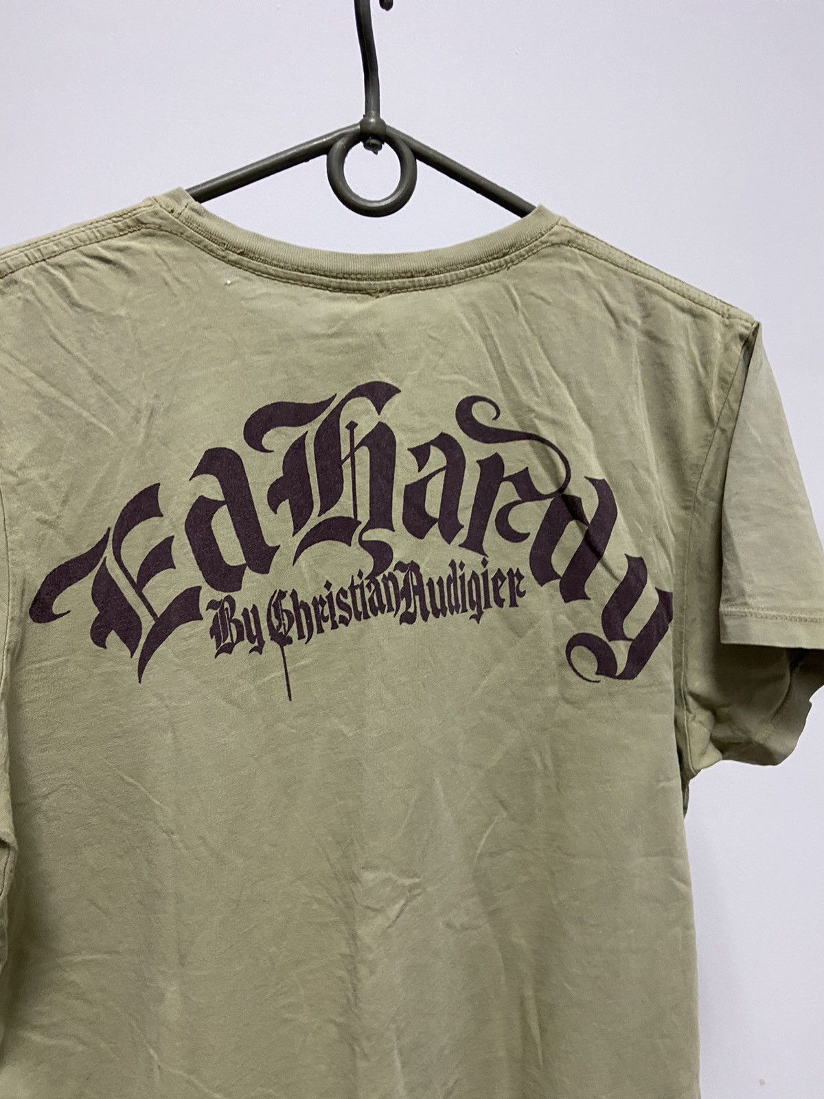 Christian Audigier × Ed Hardy × Vintage Ed hardy big logo t shirt tattoo Y2K vintage Size US S / EU 44-46 / 1 - 4 Thumbnail