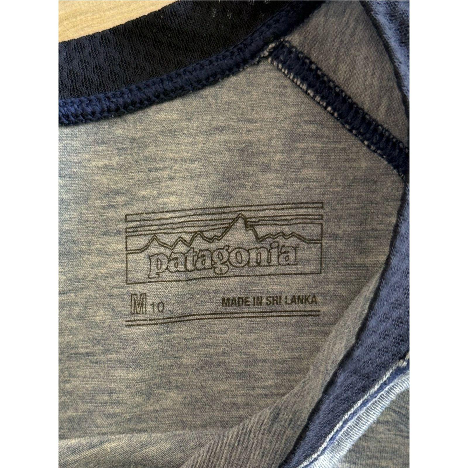 Patagonia Patagonia Capilene Blue Racerback Tank Top Size US M / EU 48-50 / 2 - 3 Thumbnail