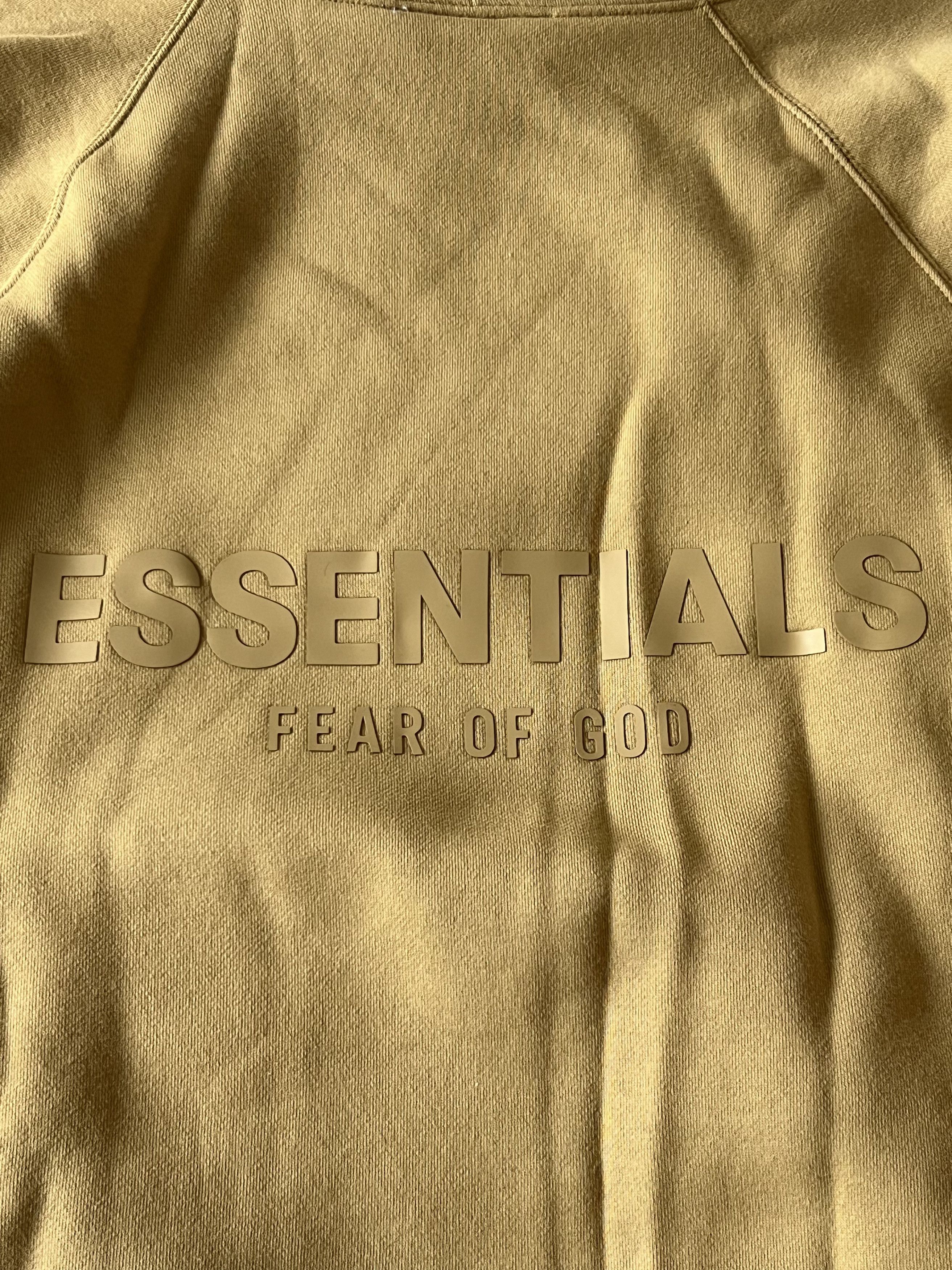 Essentials × Fear of God Fear of God Essentials Hoodie (FW21 - Amber) Size US M / EU 48-50 / 2 - 3 Thumbnail