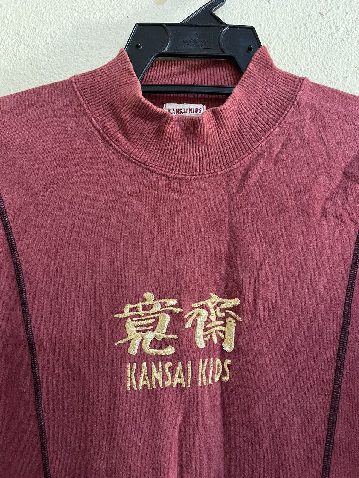 Kansai Yamamoto Vintage Sweatshirt Kansai Kids With Logo Size US M / EU 48-50 / 2 - 2 Thumbnail