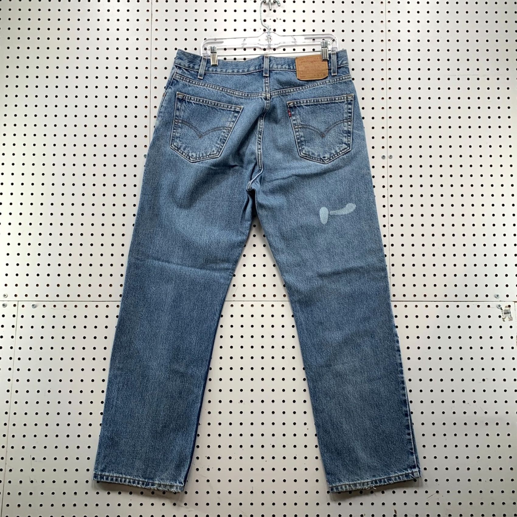 Levi's VINTAGE Levi's 505 Jeans Mens 34x30 Straight Regular Blue Denim 34x30 Inseam 30in Levis 500 Series Size US 34 / EU 50 - 7 Thumbnail