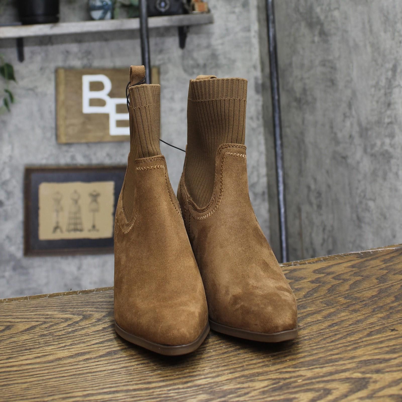 Other New Universal Thread Ankle Boots 88225814 Cognac Brown 7m Size US 7 / IT 37 - 3 Thumbnail