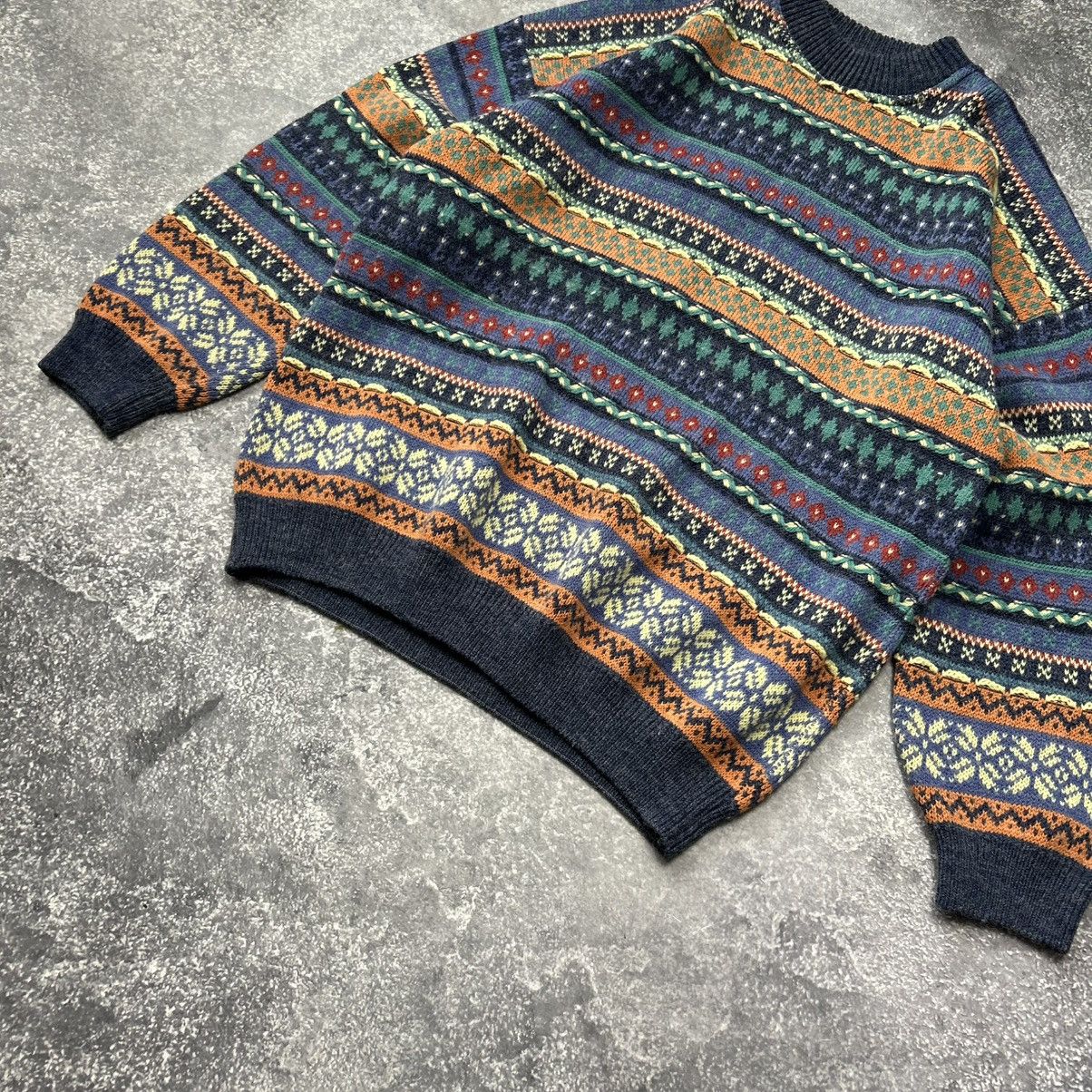 Vintage Vintage Ireland Made In Italy Wool 90’s sweater Size US L / EU 52-54 / 3 - 3 Thumbnail