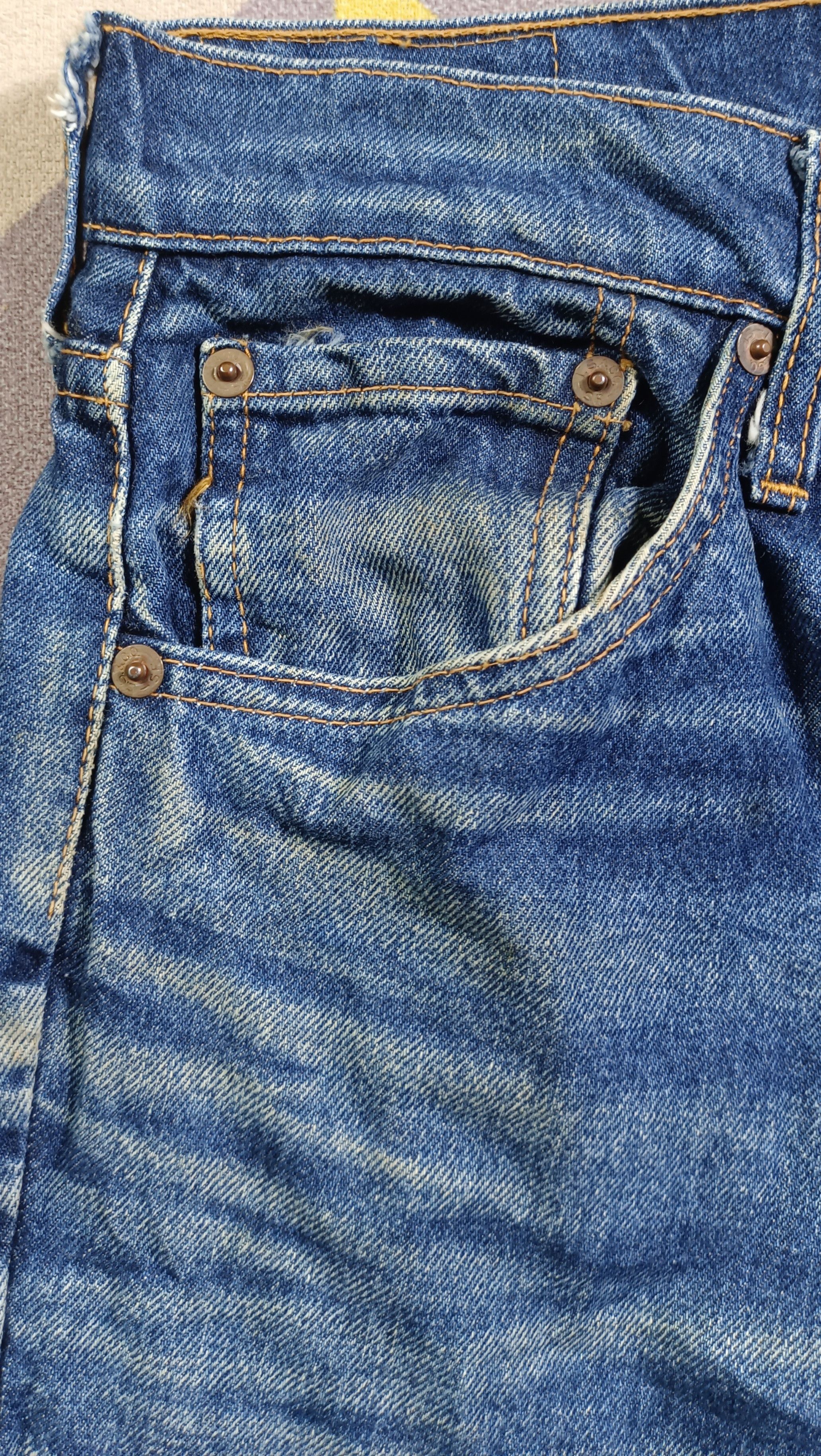 Levi's × Levi's Vintage Clothing Vintage🔥 Levi's Flare button 359 Zipper Talon 42 Size US 28 / EU 44 - 12 Thumbnail