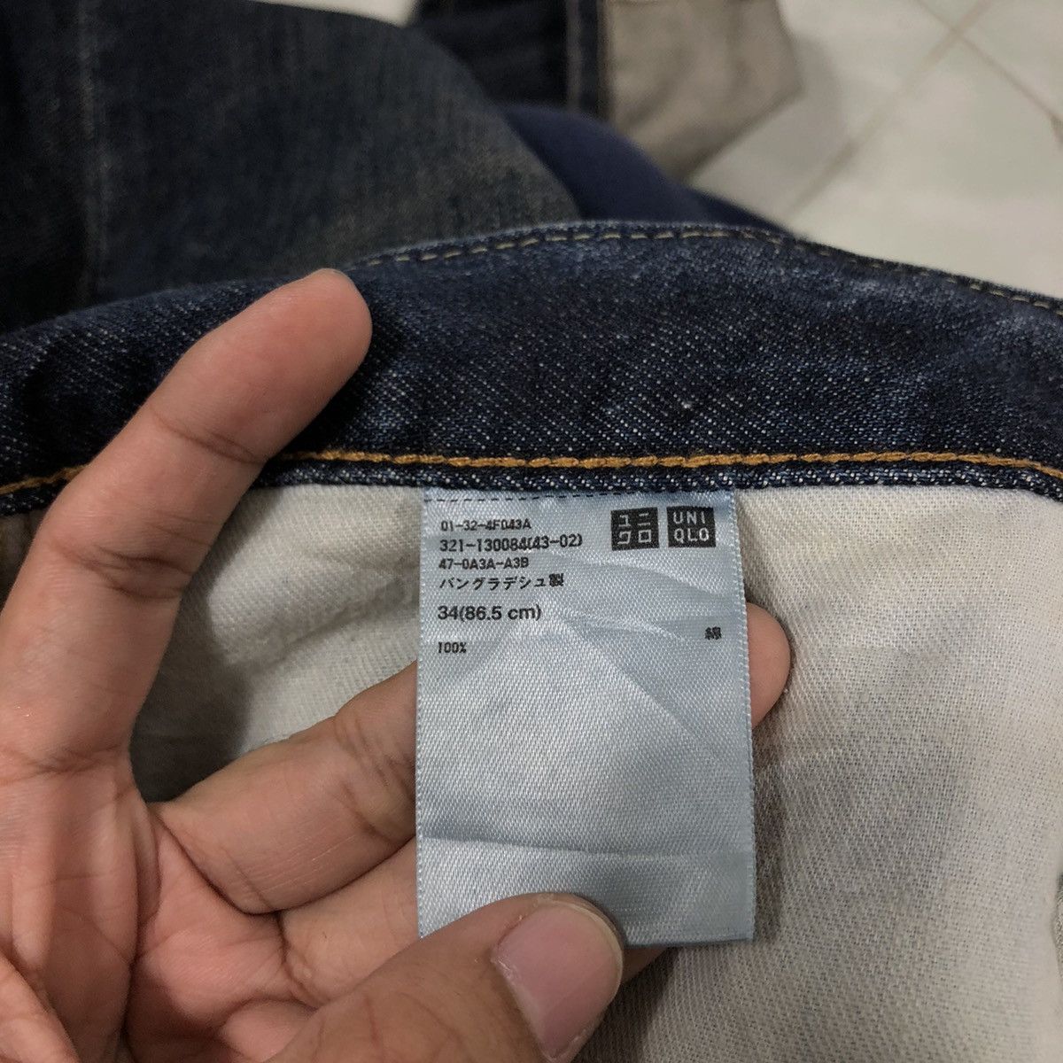 Japanese Brand 🔥90’s Selvedges Denim Jeans Uniqlo Japan Regular Straight Size US 36 / EU 52 - 13 Thumbnail
