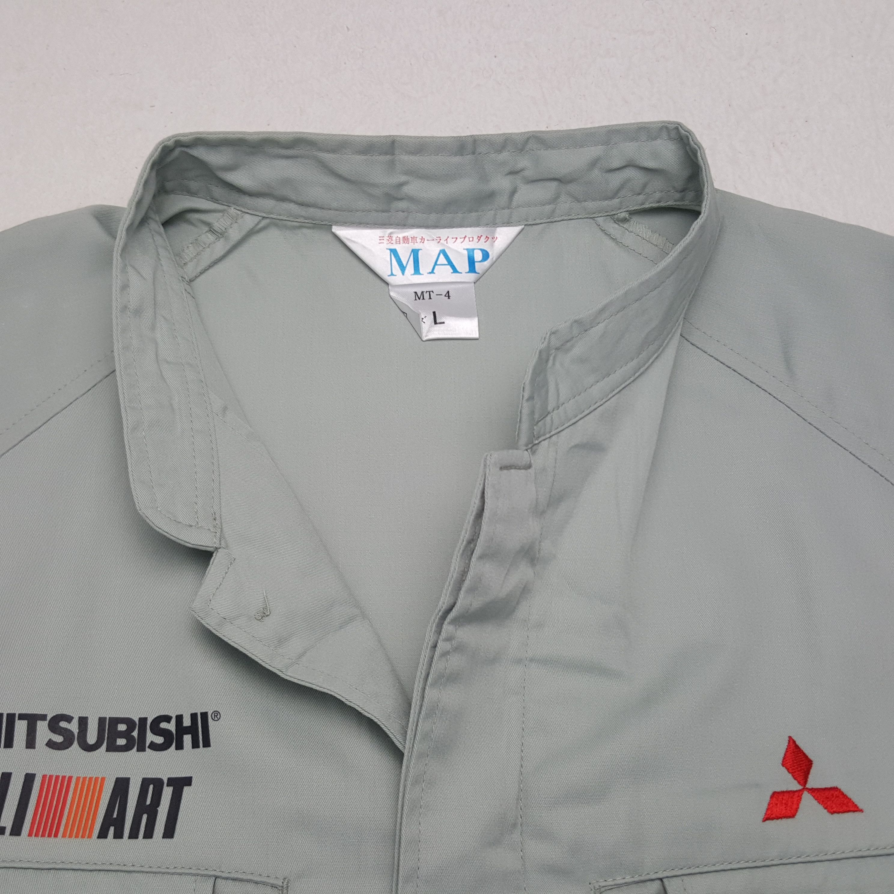 Japanese Brand × Vintage Vintage Mitsubishi Ralli Art Japanese Racing Custom Jacket Size US M / EU 48-50 / 2 - 5 Thumbnail