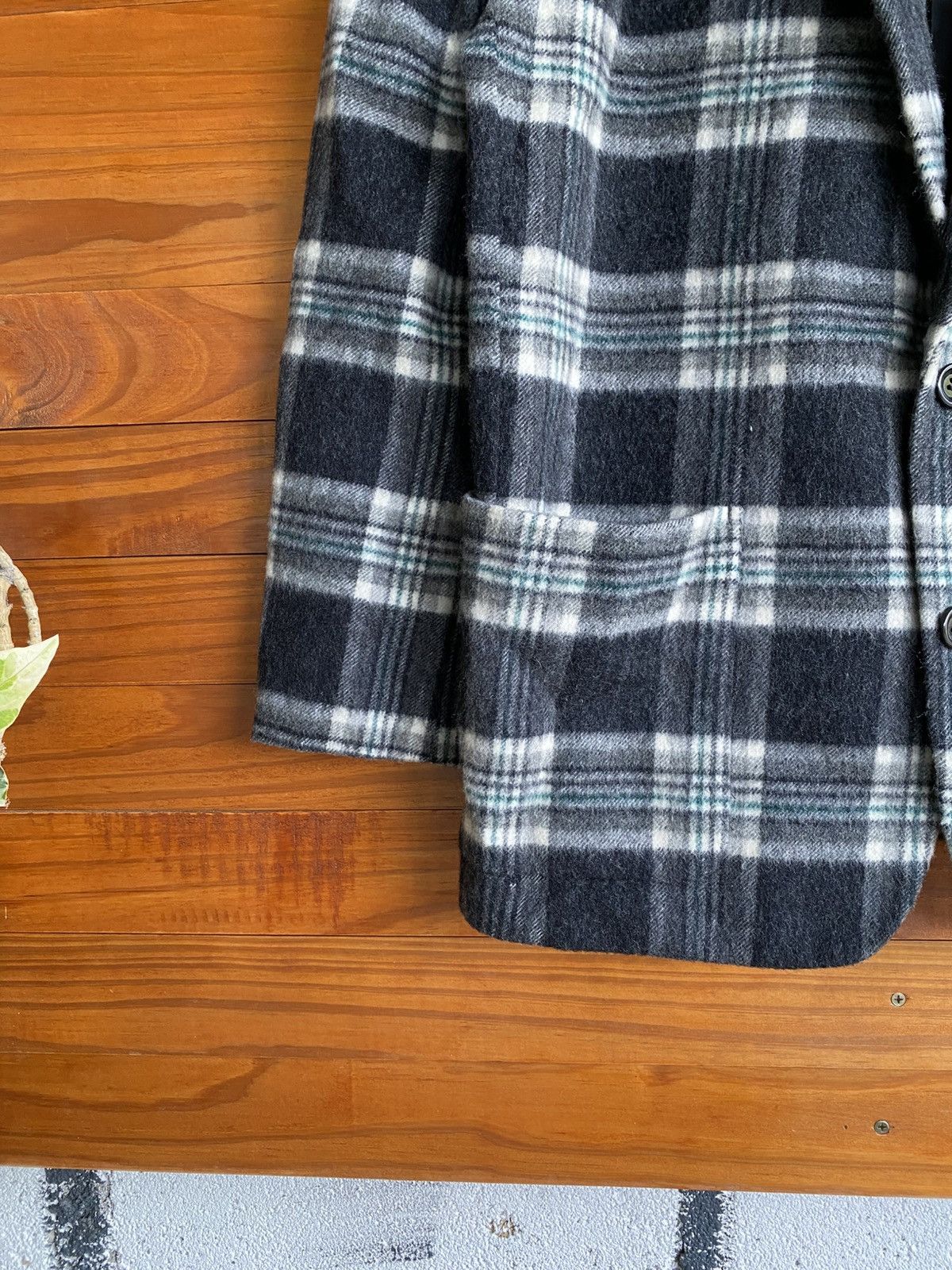 Melrose Vintage Melrose Co. Ltd Plaid Wool Blazer Jacket – Classic Size US M / EU 48-50 / 2 - 9 Thumbnail