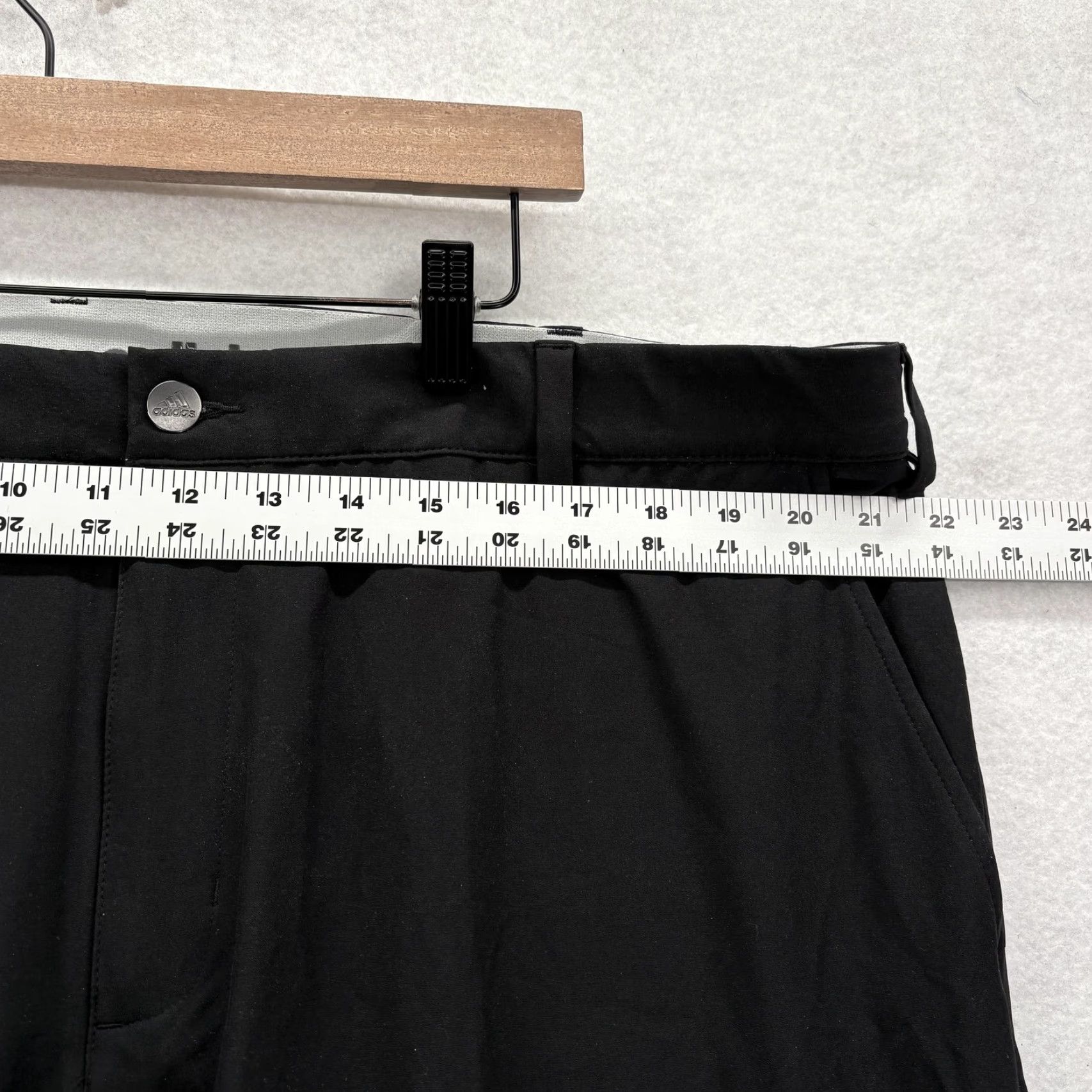 Adidas Adidas Golf Pants Mens 42x30 Black Stretch Regular Fit Performance Tech Athletic Size US 42 / EU 58 - 6 Thumbnail