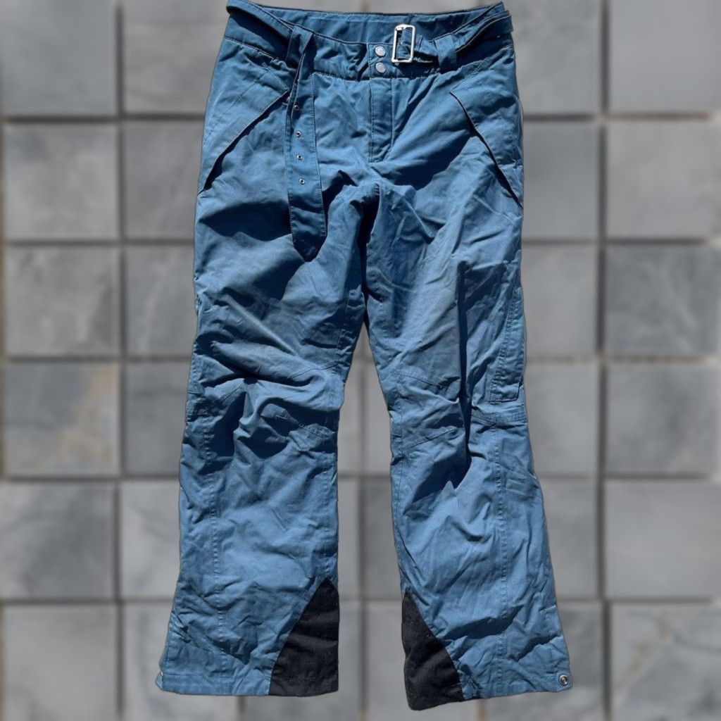 Vintage VINTAGE Women's Columbia Snow Pants Blue Lined S Winter Nylon Zip Rip Slopes USA Size 28" / US 6 / IT 42 - 1 Thumbnail