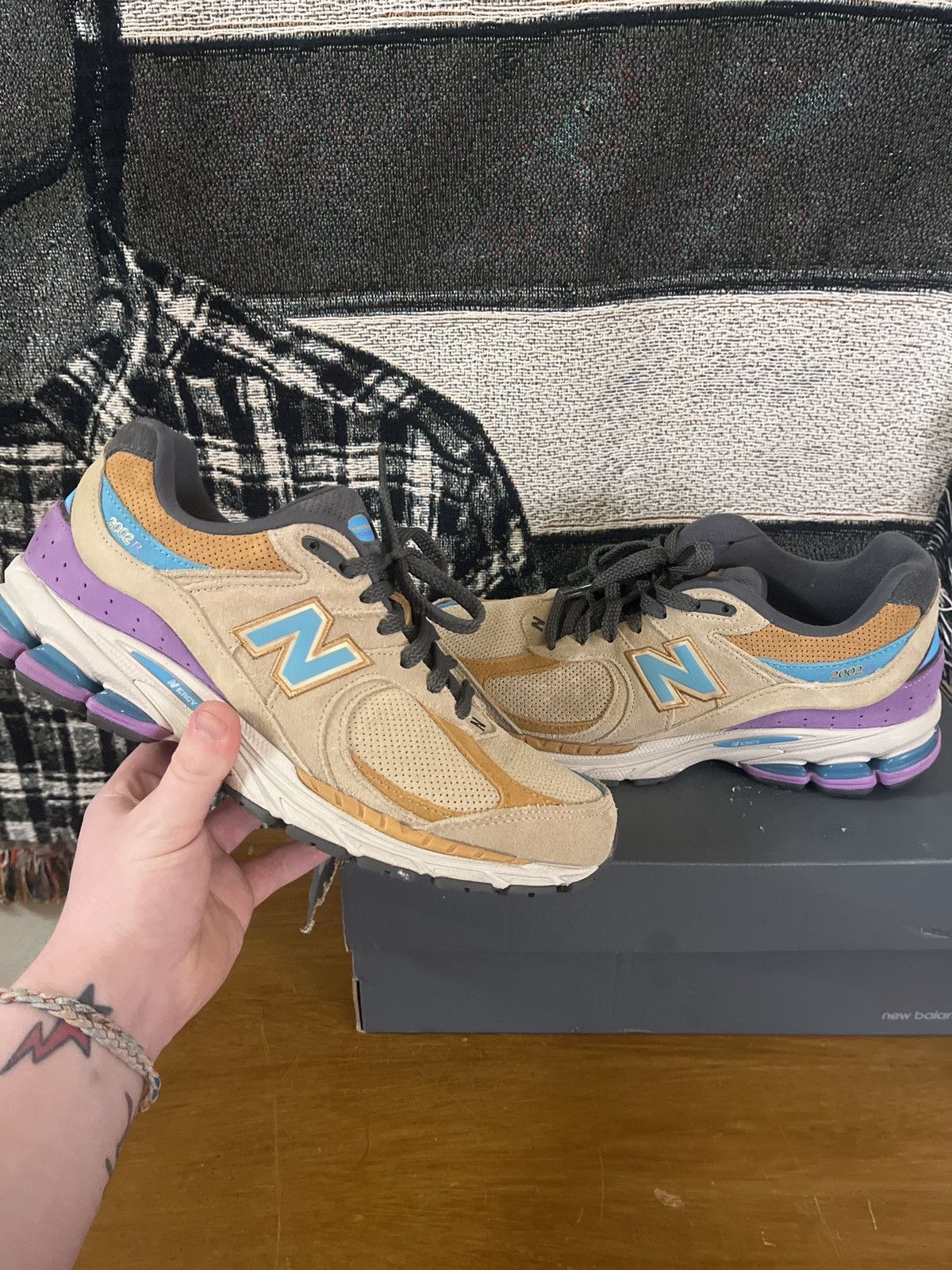 New Balance J Crew x New Balance 2002R “Incense” Size US 9 / EU 42 - 1 Thumbnail