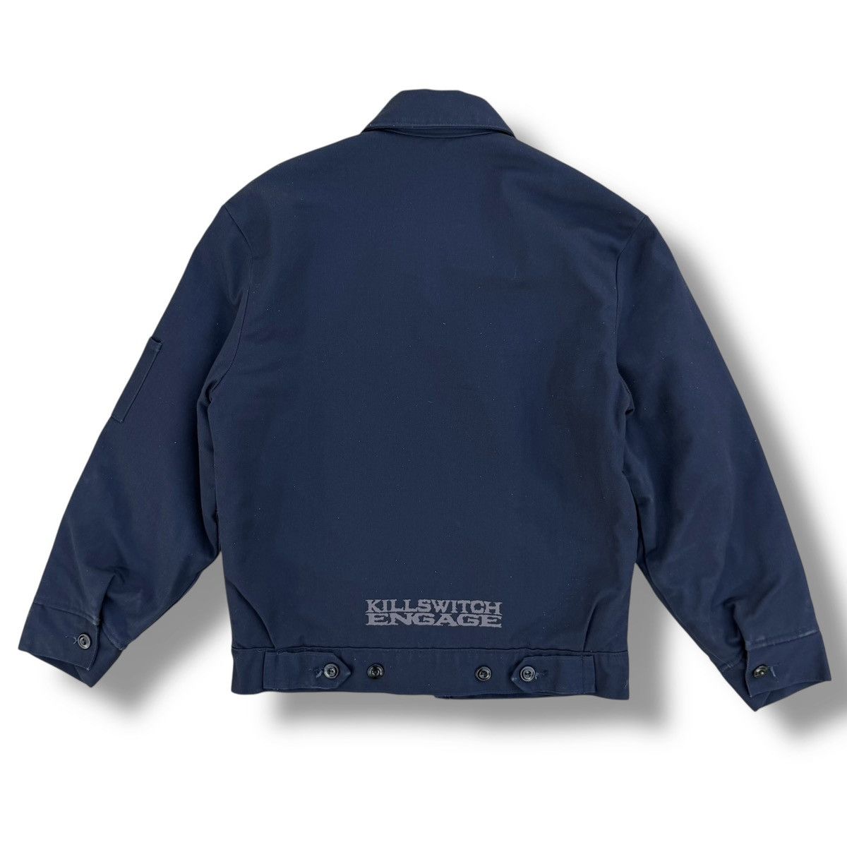 Dickies Vintage Y2K Dickies Killswitch Engage Jacket Navy Blue Metal Size US S / EU 44-46 / 1 - 2 Thumbnail