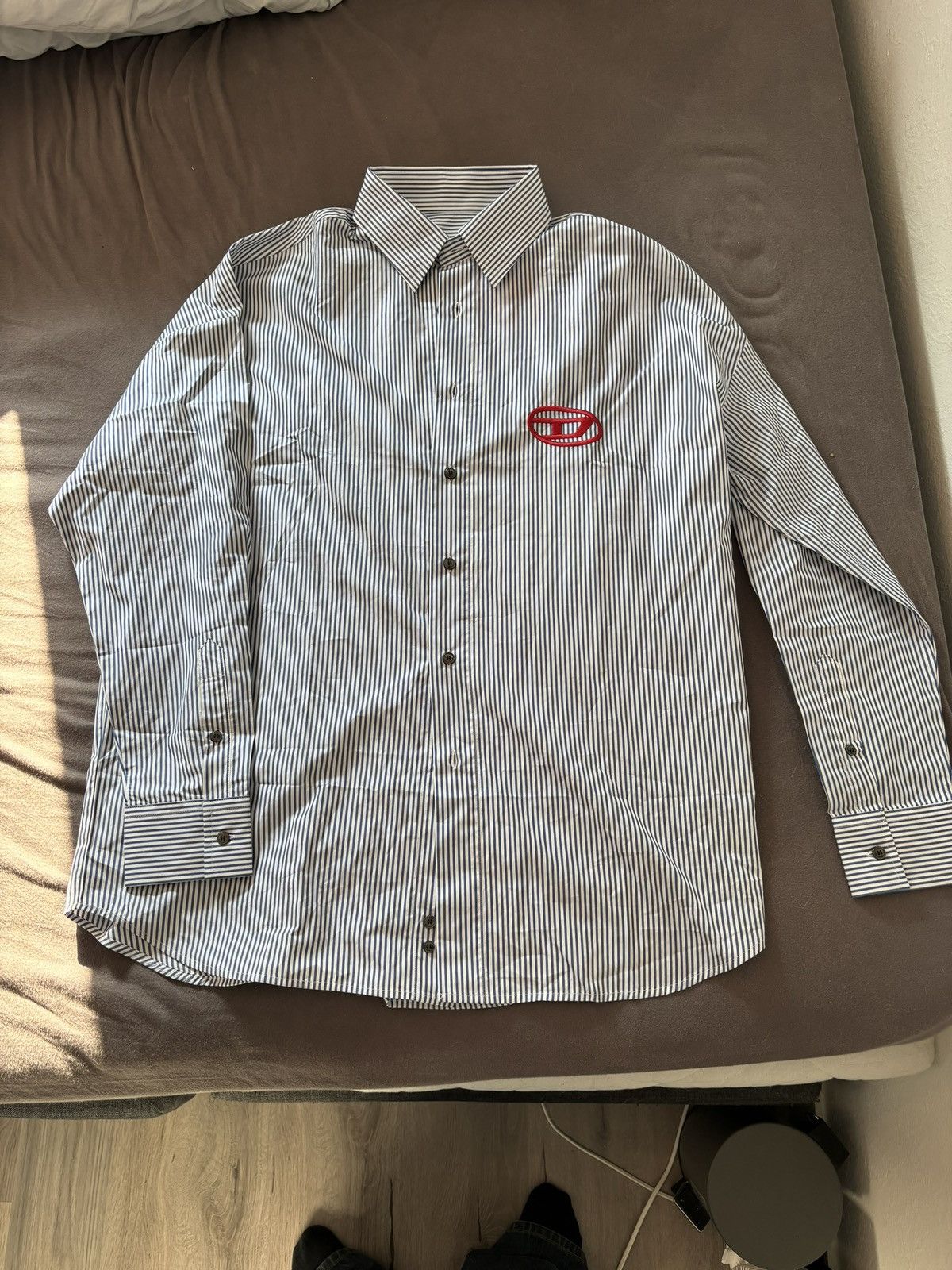 Diesel Diesel striped shirt Size US L / EU 52-54 / 3 - 1 Thumbnail